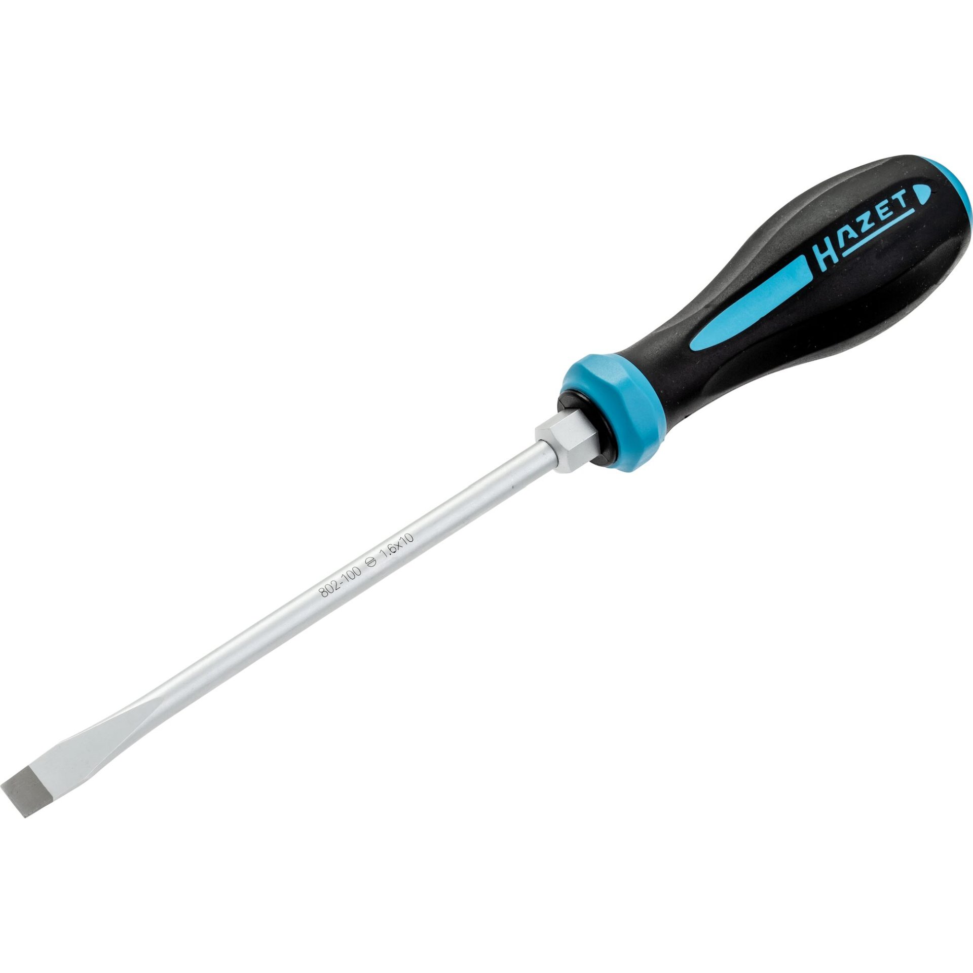 HAZET Tournevis HEXAnamic® 802-100 ∙ Profil à fente ∙ taille 1,6 x 10 mm