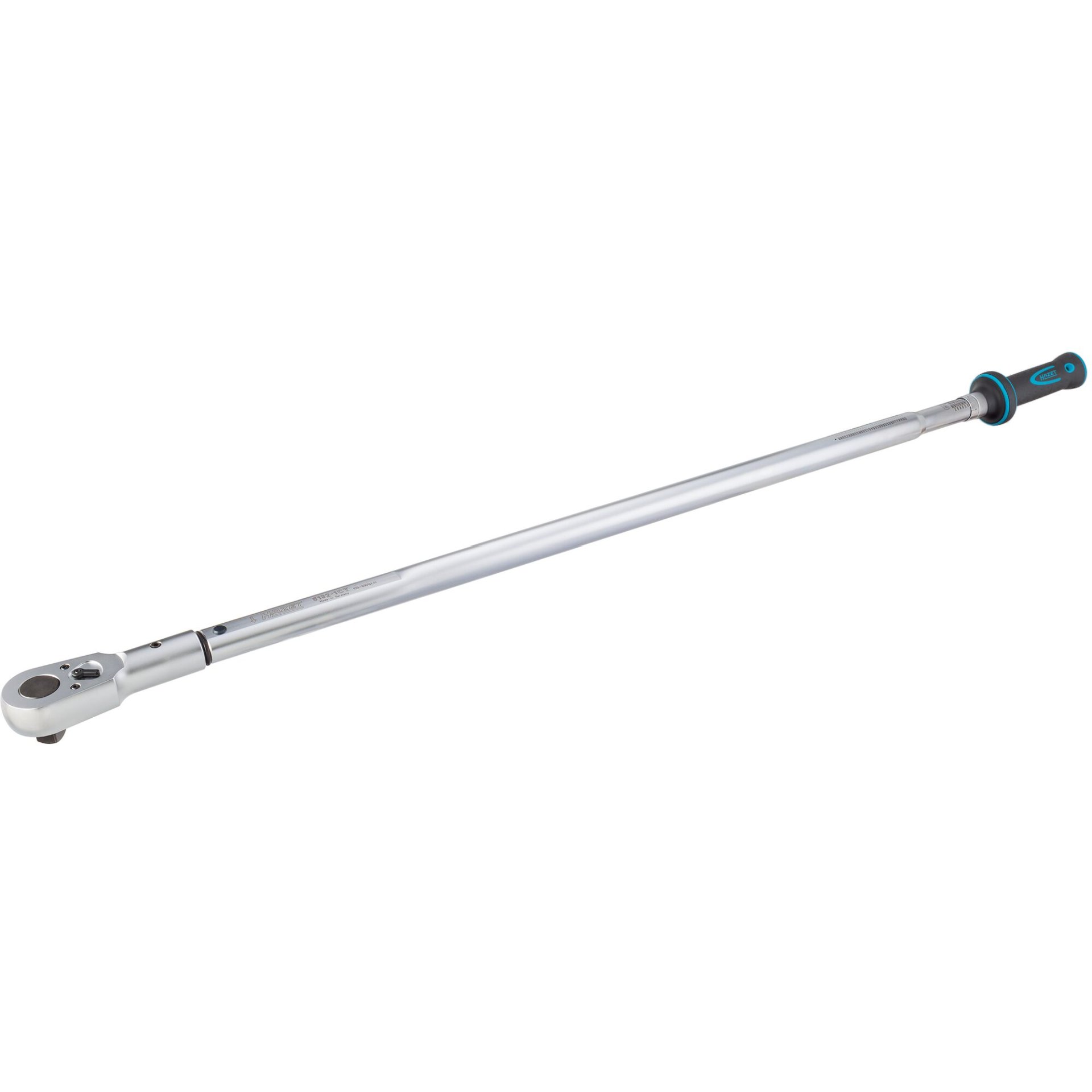 HAZET Torque wrench ∙ US-STANDARD 6132-1CT ∙ Torque range min-max: 162.7 – 813.5 Nm ∙ lbf min-max: 120 – 600 lbf.ft∙ Accuracy: 3% ∙ 3/4 inch (20 mm) square, solid ∙ 1284 mm
