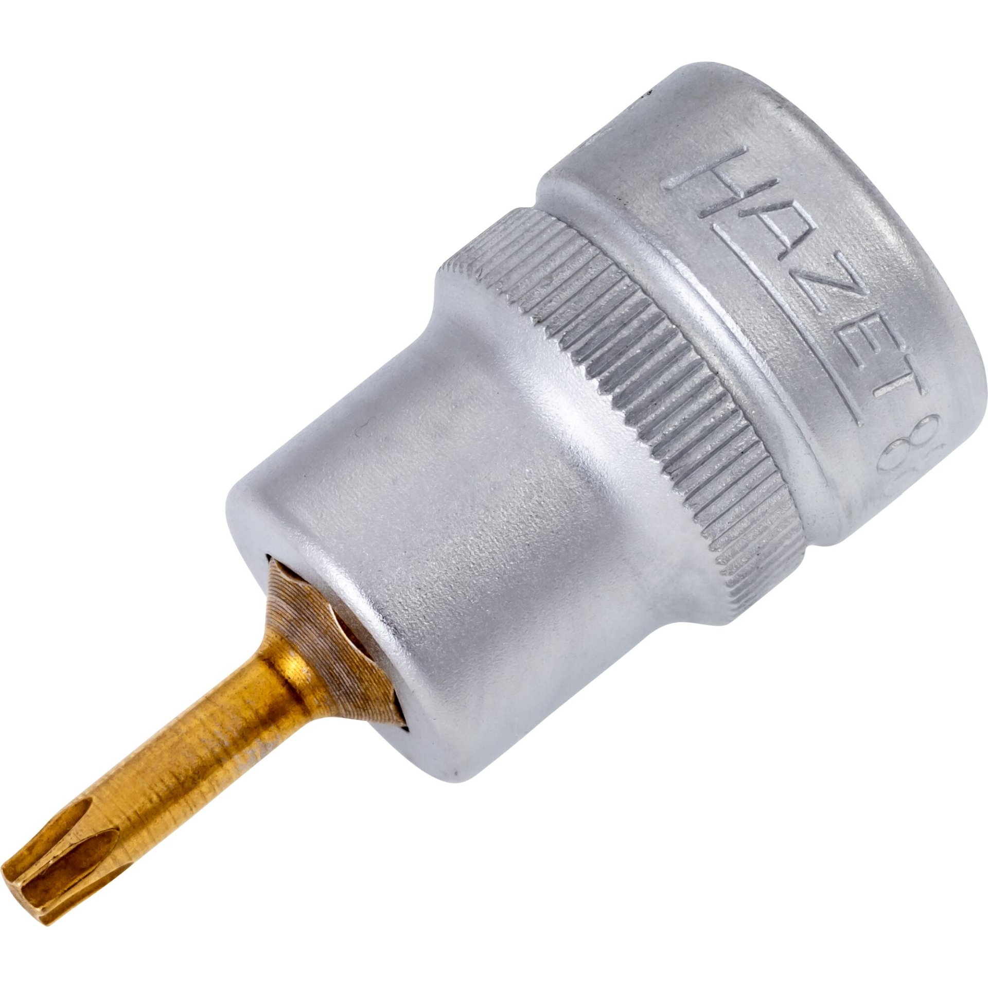HAZET Schraubendreher-Steckschlüsseleinsatz 8802-T15 ∙ 3/8 Zoll (10 mm) Vierkant hohl ∙ Innen TORX® Profil ∙ SW T15