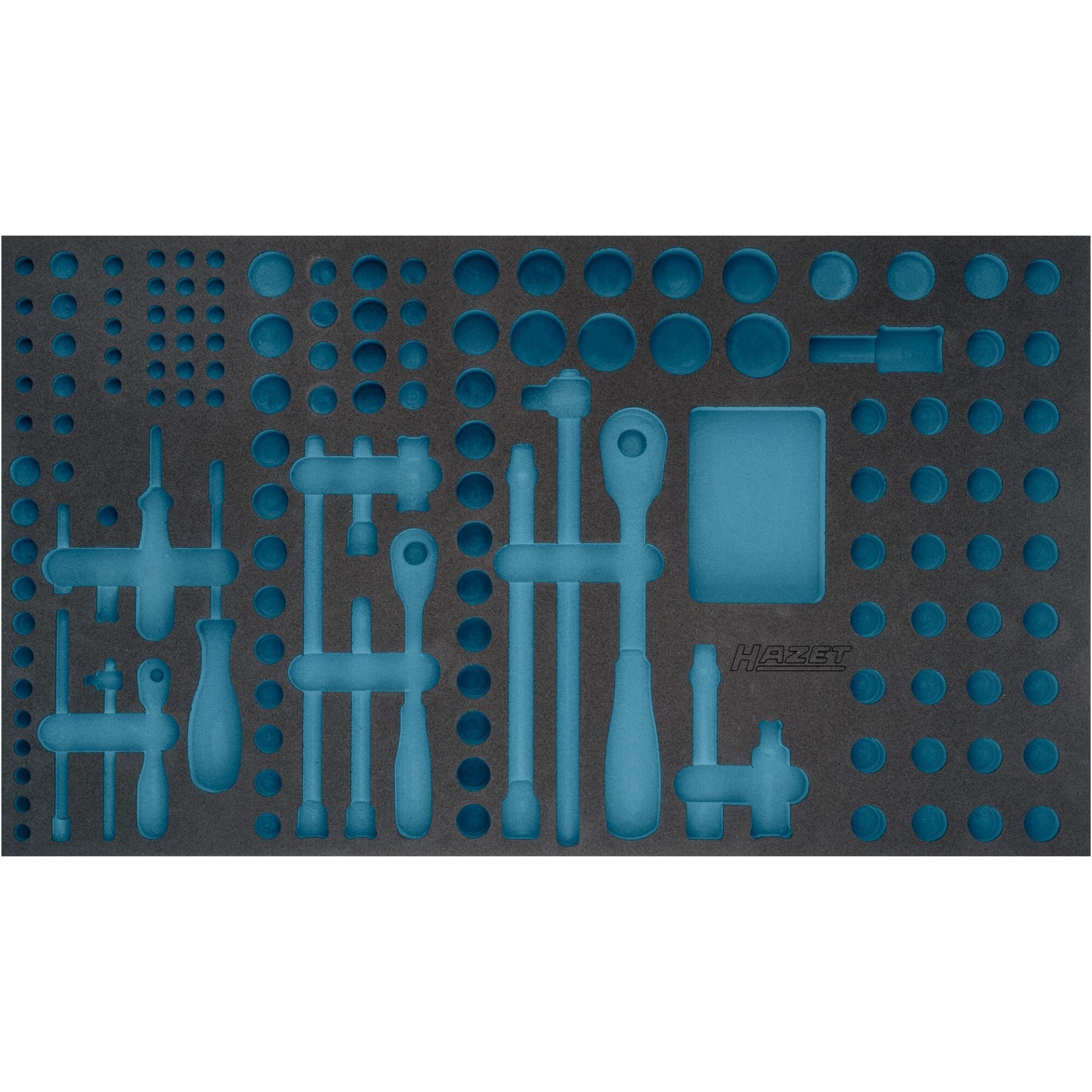 HAZET 2-Komponenten Weichschaumeinlage 163-481L ∙ L x B: 691 mm x 392 mm
