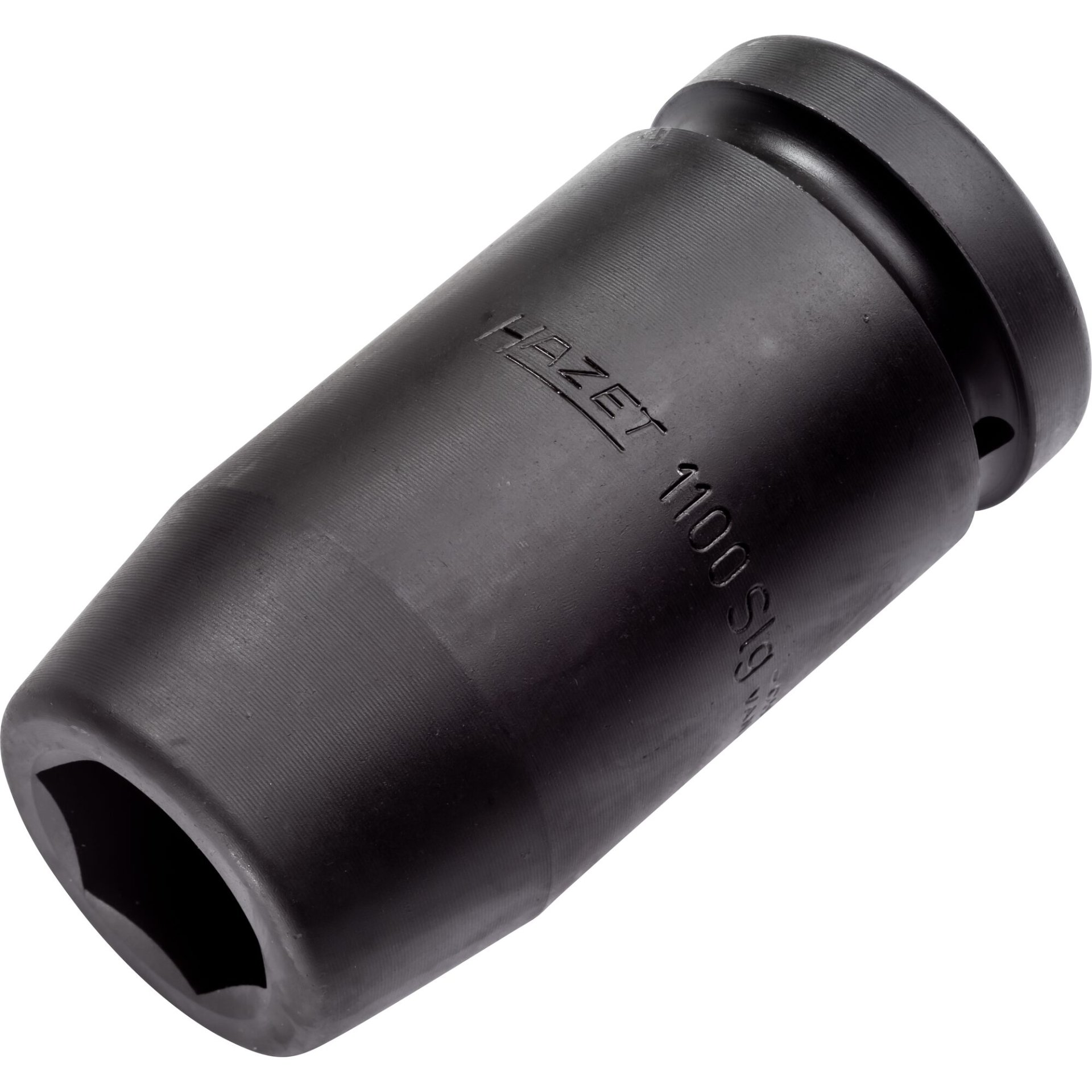 HAZET Kraft-Steckschlüsseleinsatz 1100SLG-27 ∙ 1 Zoll (25 mm) Vierkant hohl ∙ Außenprofil Sechskant ∙ SW 27 mm