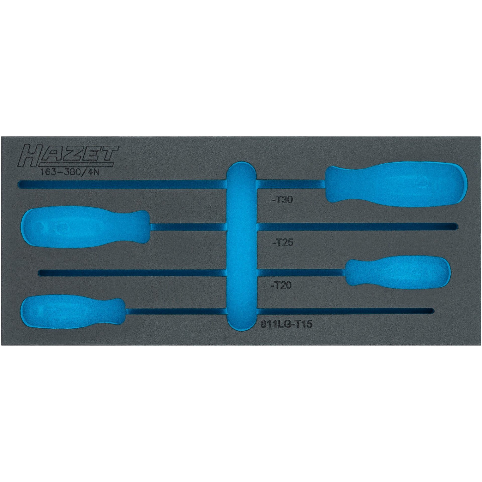 HAZET 2-Komponenten Weichschaumeinlage 163-380LN ∙ L x B: 392 mm x 172 mm