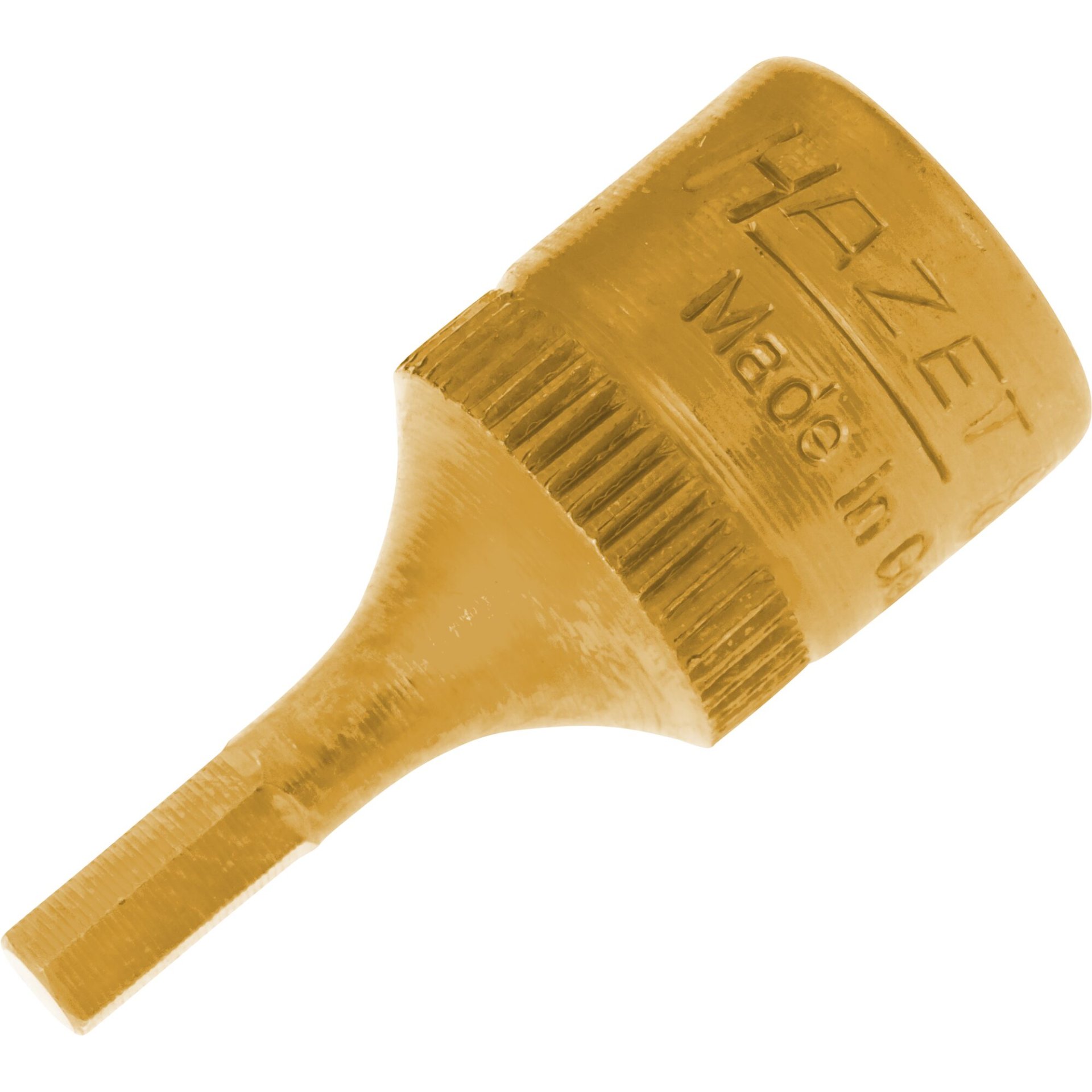 HAZET Schraubendreher-Steckschlüsseleinsatz 8501-3 ∙ 1/4 Zoll (6,3 mm) Vierkant hohl ∙ Innensechskant Profil ∙ SW 3 mm