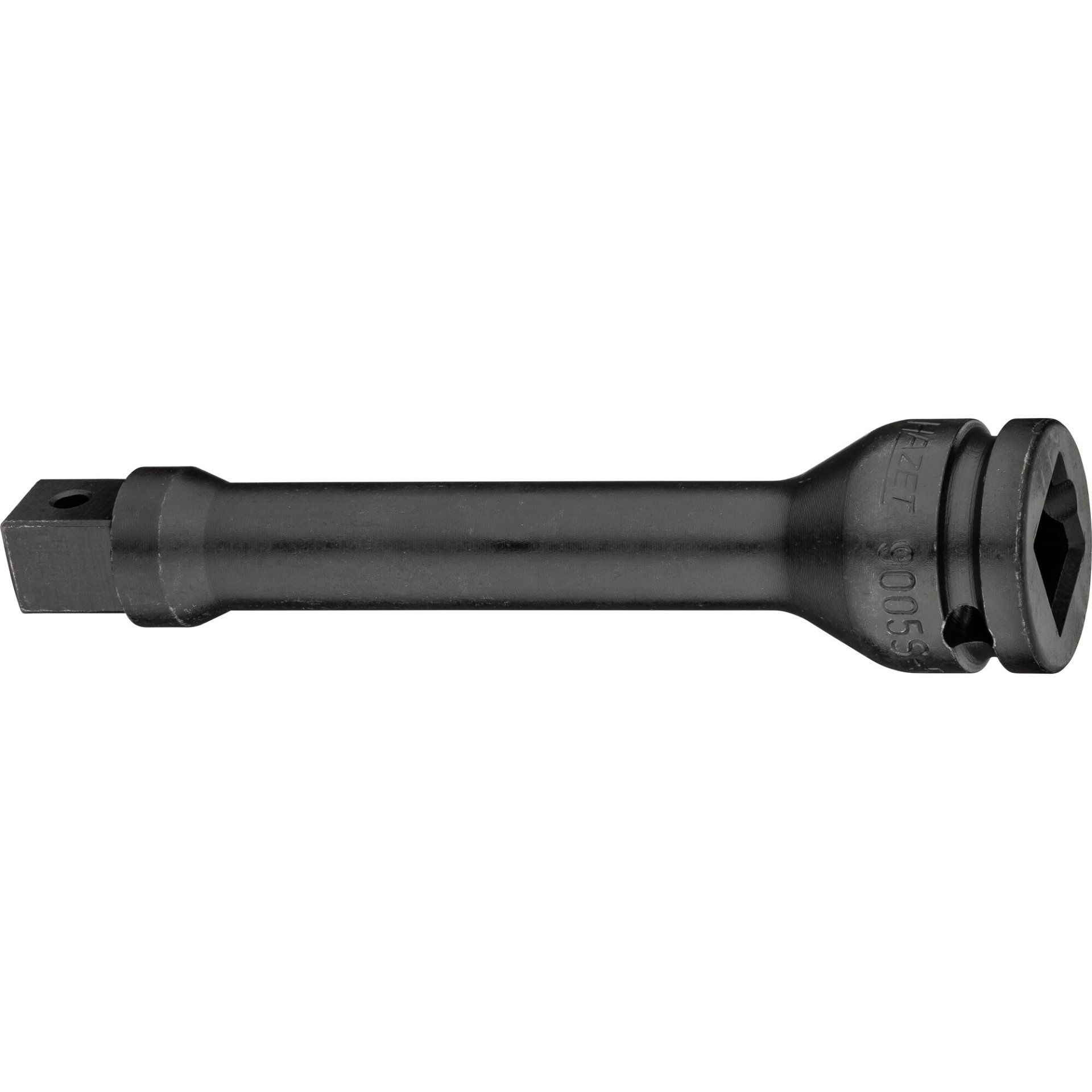 HAZET Schlag-, Maschinenschrauber Verlängerung 9005S-5 ∙ 1/2 Zoll (12,5 mm) Vierkant hohl ∙ 1/2 Zoll (12,5 mm) Vierkant massiv ∙ 130 mm