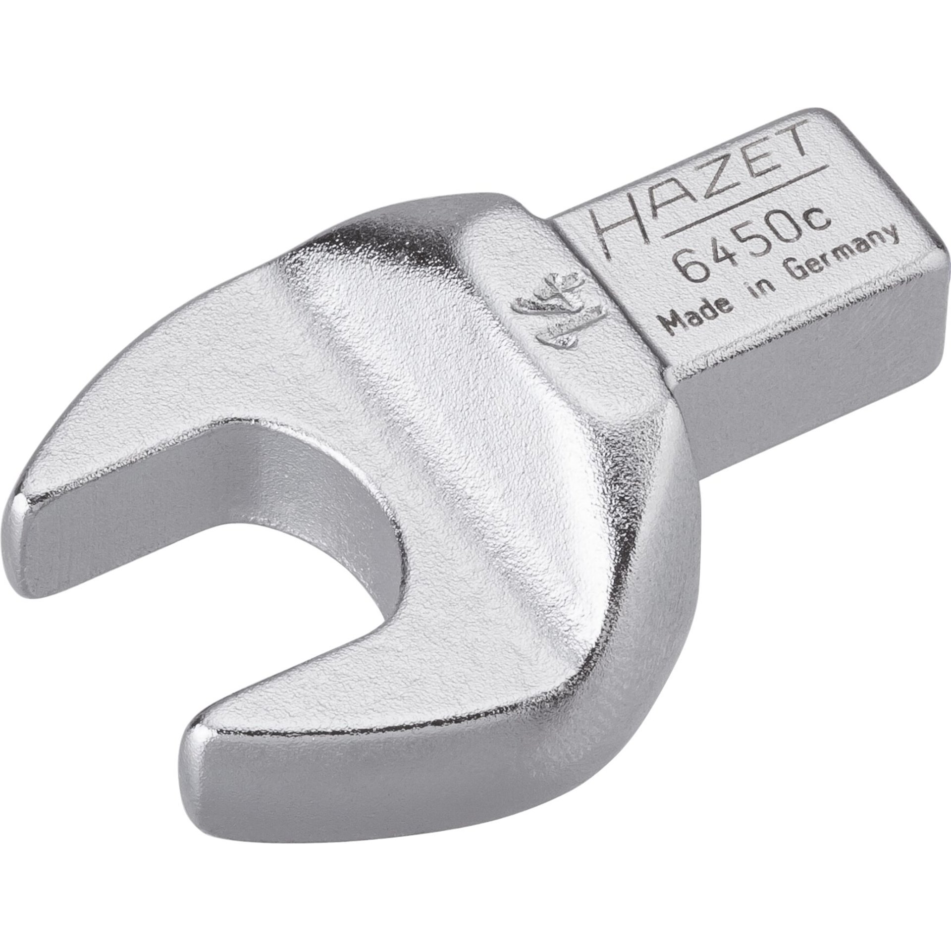 HAZET Einsteck-Maulschlüssel 6450C-14 ∙ 9 x 12 mm Einsteck-Vierkant massiv ∙ Außenprofil Sechskant ∙ SW 14 mm