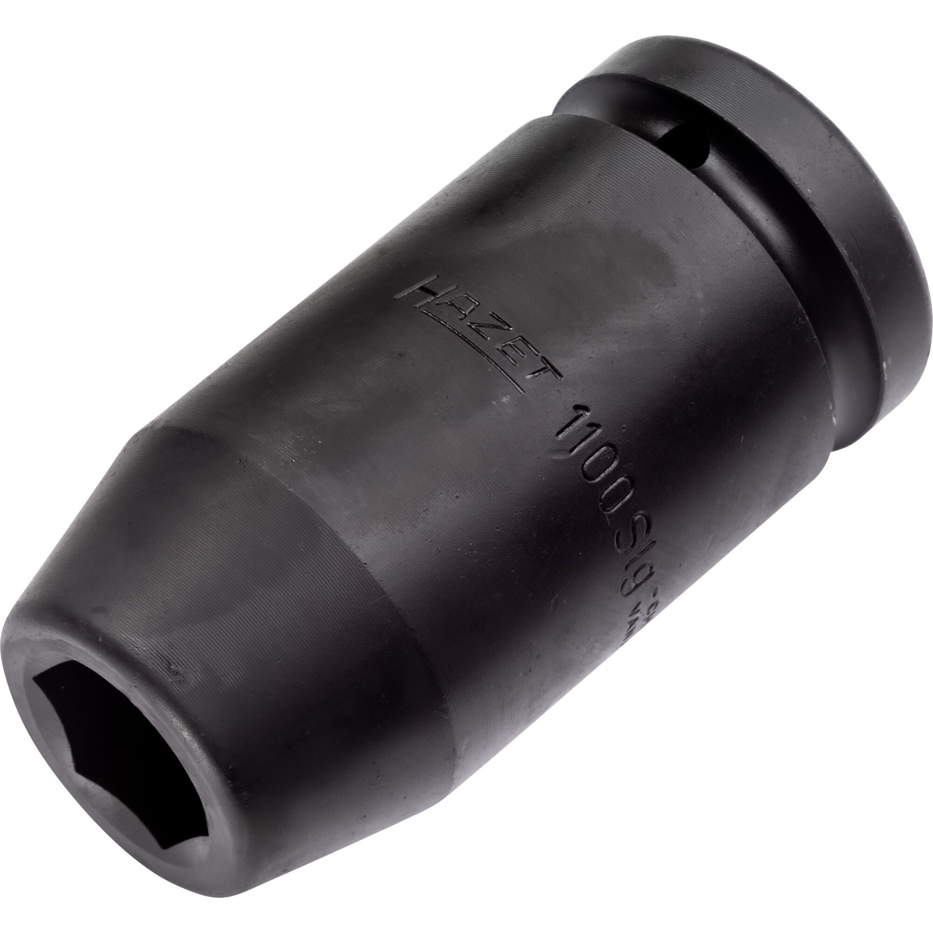 HAZET Kraft-Steckschlüsseleinsatz 1100SLG-24 ∙ 1 Zoll (25 mm) Vierkant hohl ∙ Außenprofil Sechskant ∙ SW 24 mm