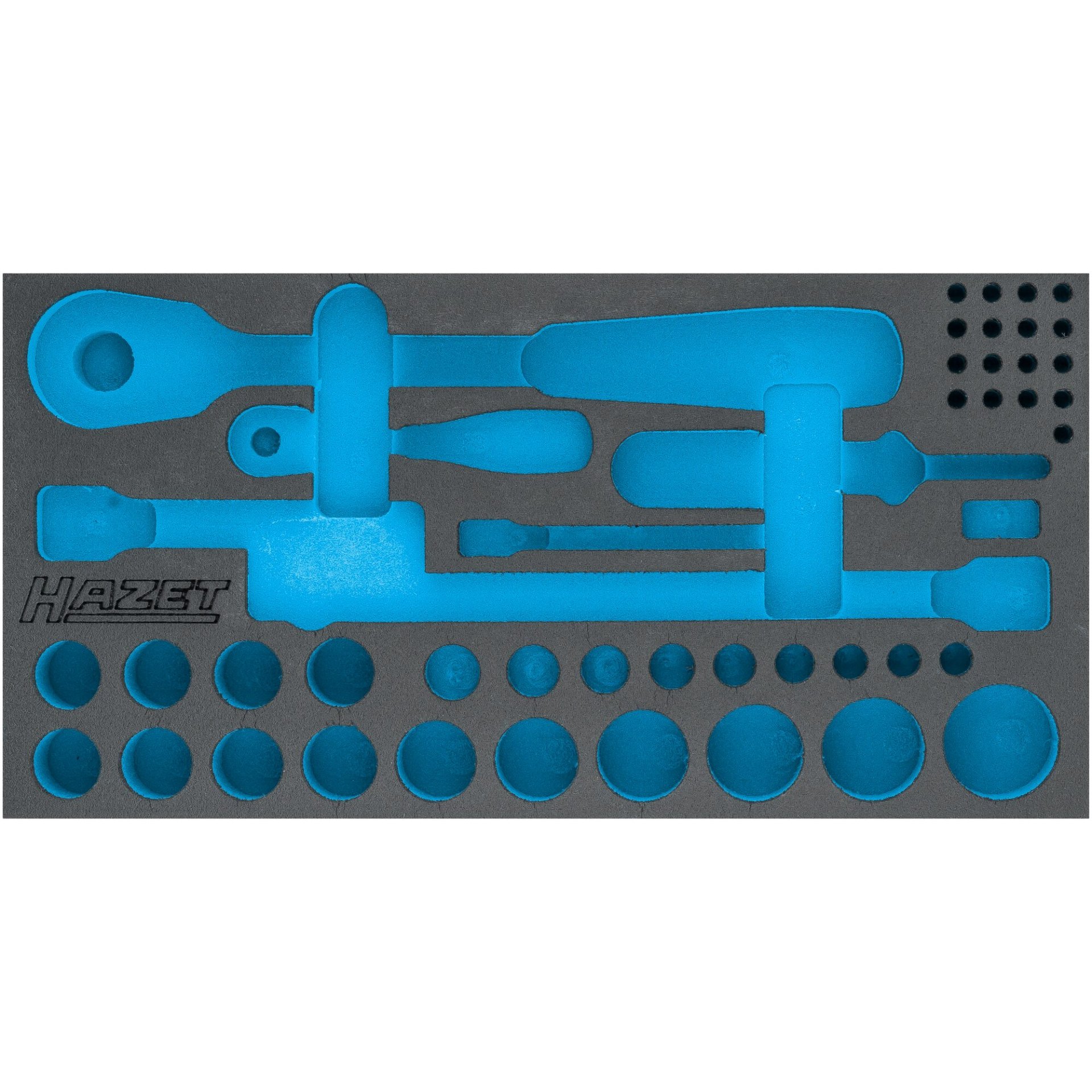 HAZET 2-Komponenten Weichschaum-Einlage 163-568L ∙ 342 mm x 172 mm