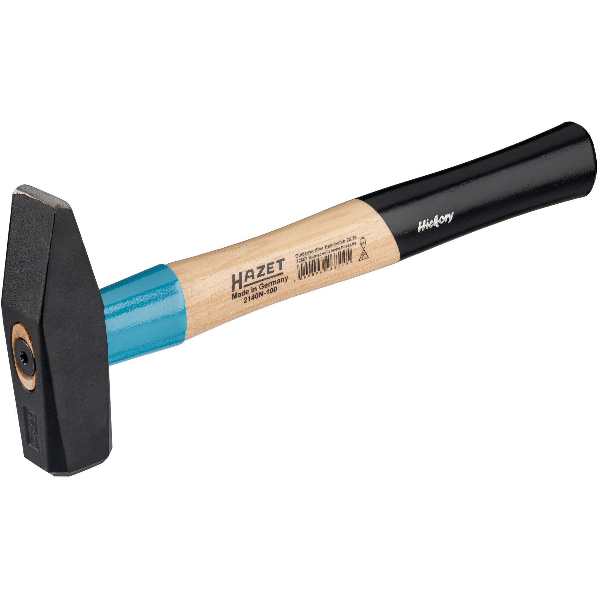 HAZET Schlosserhammer BluGuard 2140N-100 ∙ Länge: 360 mm