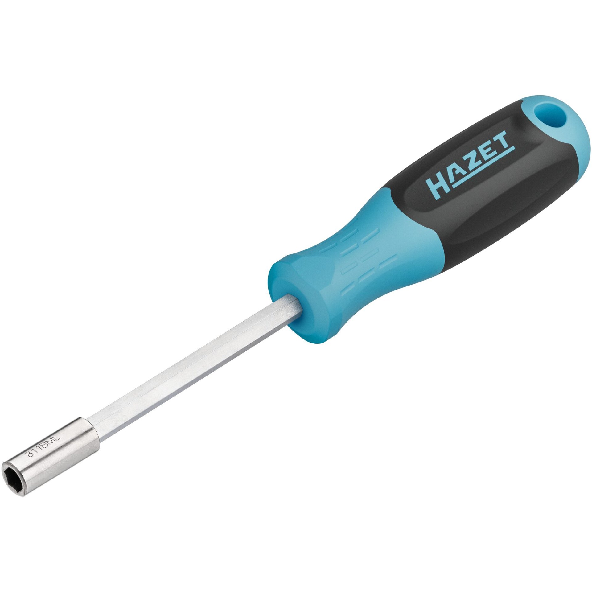 HAZET Bit holder 811BML ∙ 1/4 inch (6.3 mm) hexagon, hollow ∙ 210 mm