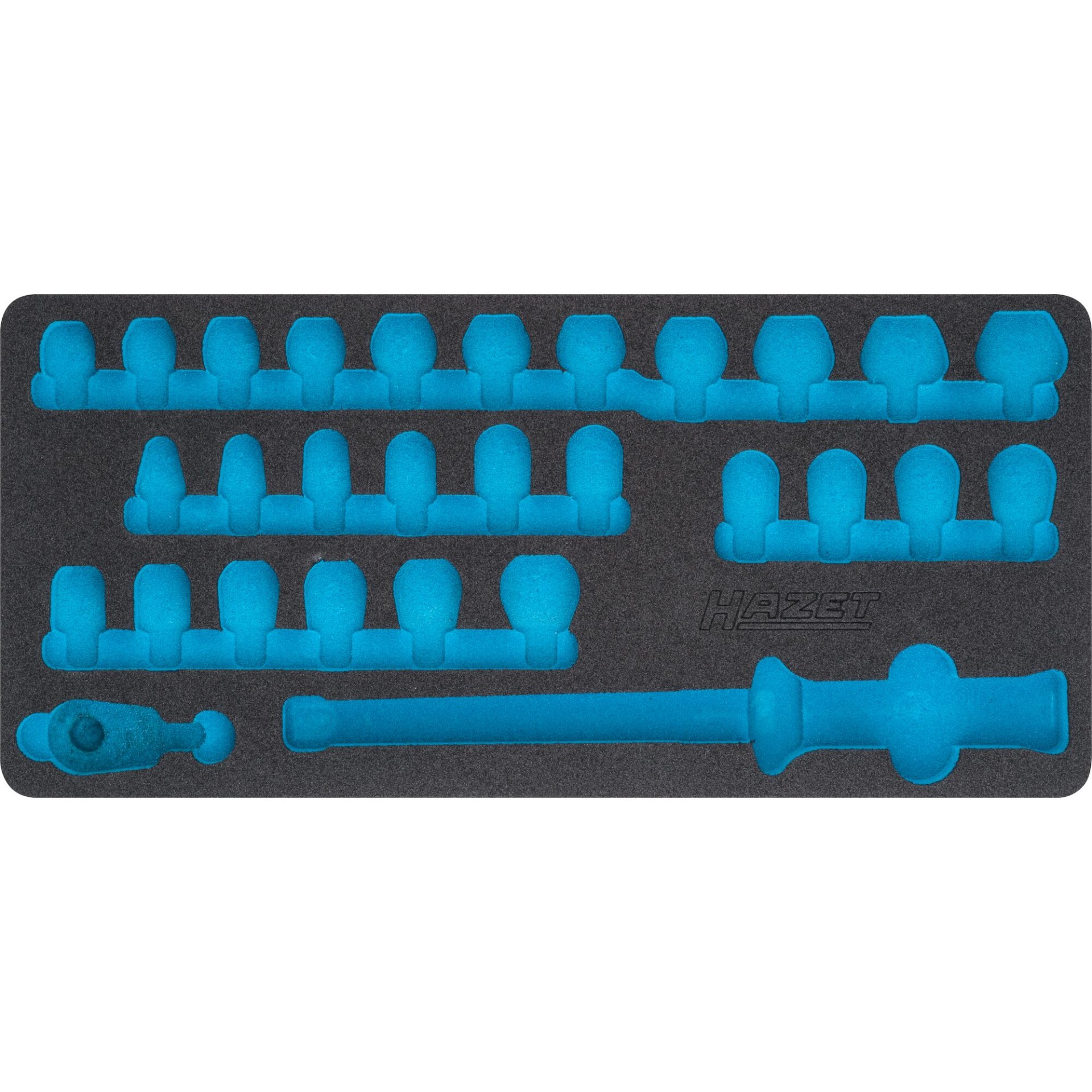 HAZET Garniture en mousse souple bimatière 163-420L ∙ 435 mm x 205 mm
