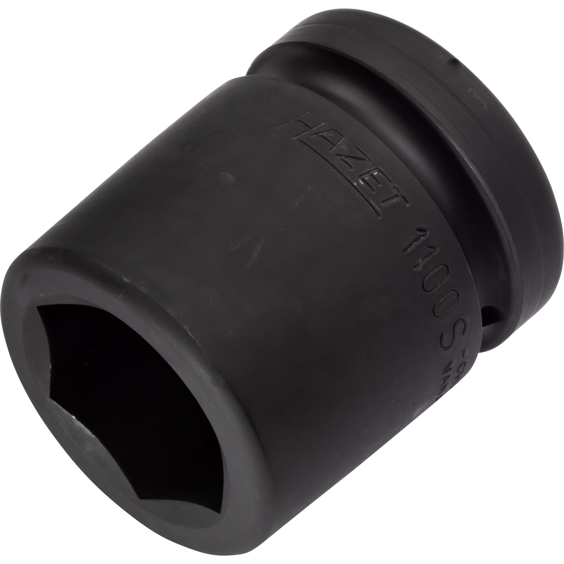 HAZET Impact socket ∙ hexagon 1100S-33 ∙ 1 inch (25 mm) square, hollow ∙ Outside hexagon profile ∙ size 33 mm
