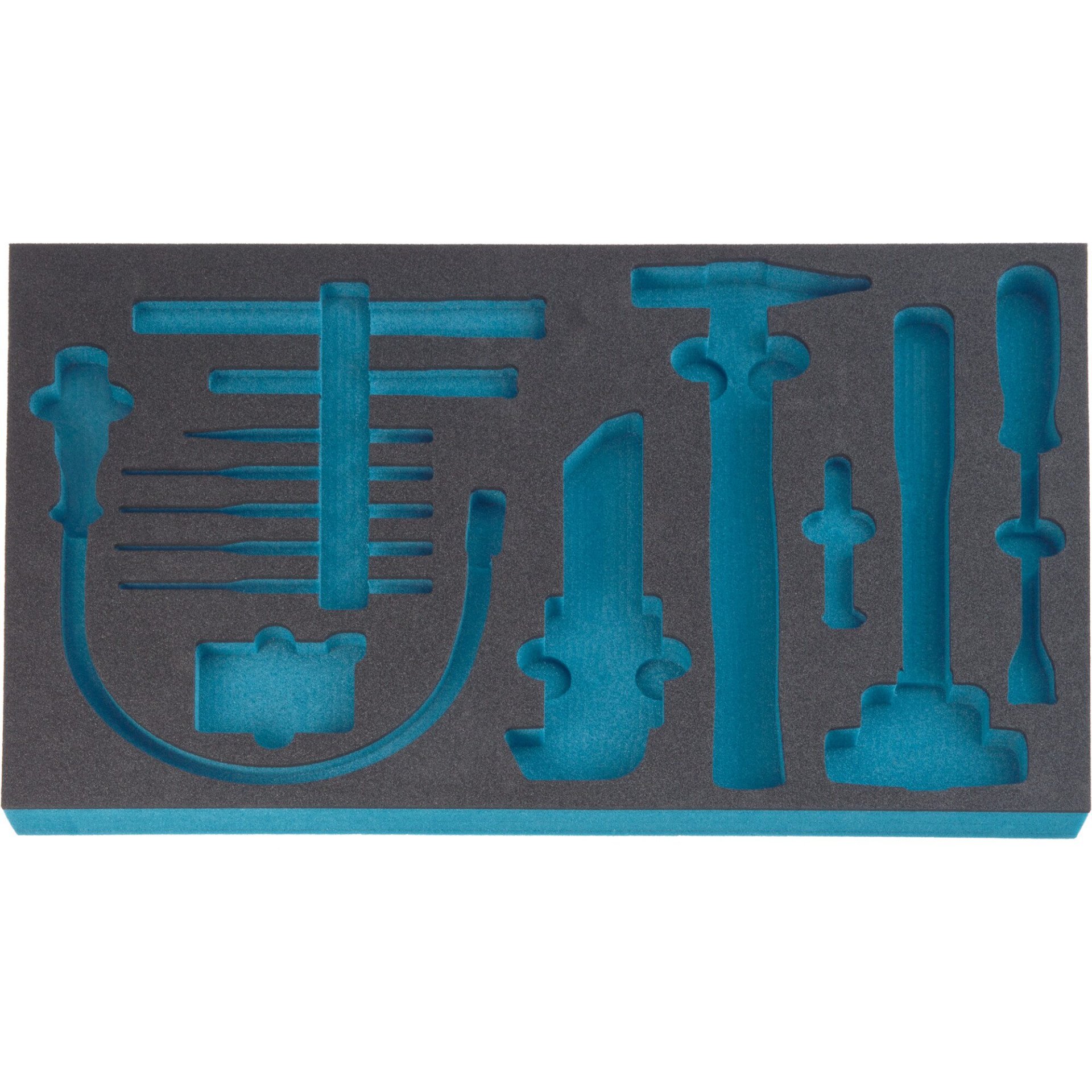 HAZET 2-Komponenten Weichschaum-Einlage 163-60L ∙ 519 mm x 342 mm