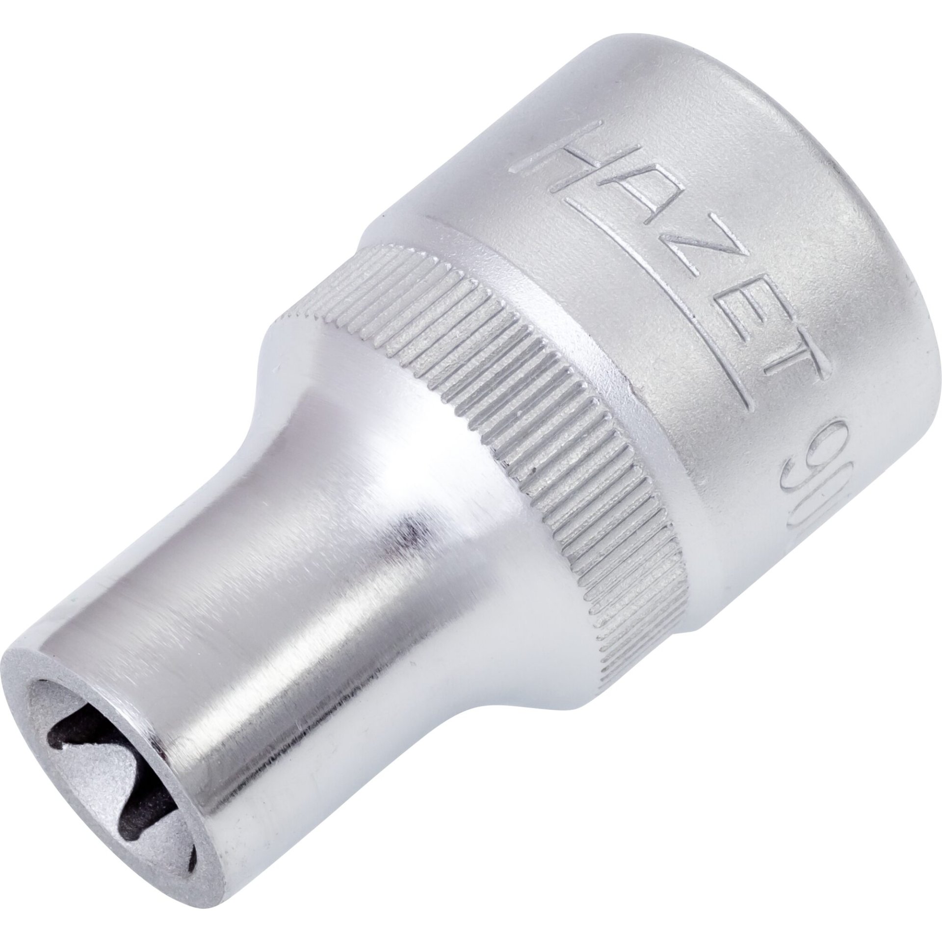 HAZET Steckschlüsseleinsatz 900-E11 ∙ 1/2 Zoll (12,5 mm) Vierkant hohl ∙ Außen TORX® Profil ∙ SW E11