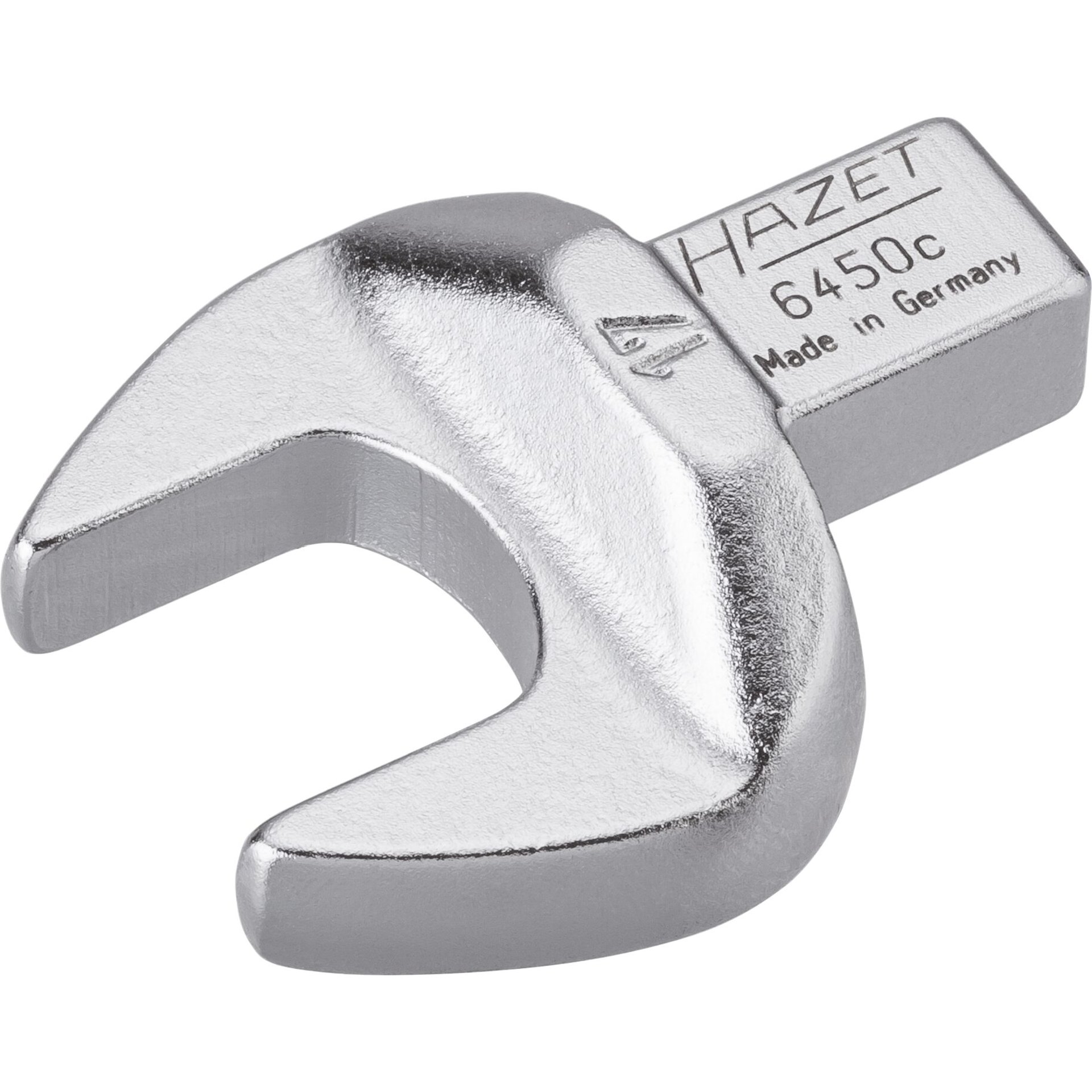 HAZET Cabeza de llave de boca 6450C-17 ∙ Cuadrado insertable 9 x 12 mm ∙ Perfil de hexágono exterior ∙ ancho de llave 17 mm