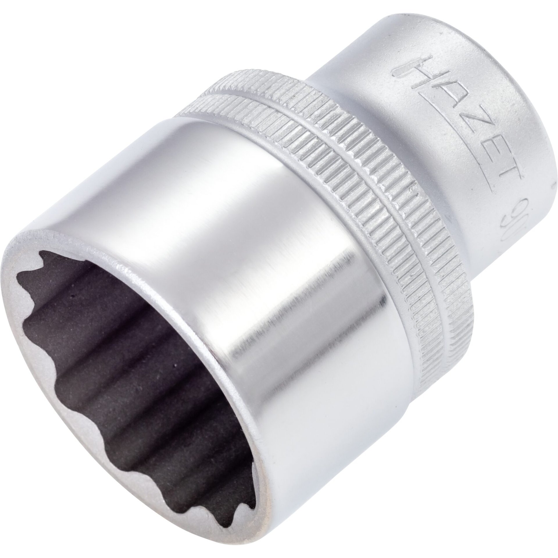 HAZET Steckschlüsseleinsatz 900AZ-1.1/16 ∙ 1/2 Zoll (12,5 mm) Vierkant hohl ∙ Außen-Tractionsprofil Doppelsechskant ∙ SW 1.1⁄16″