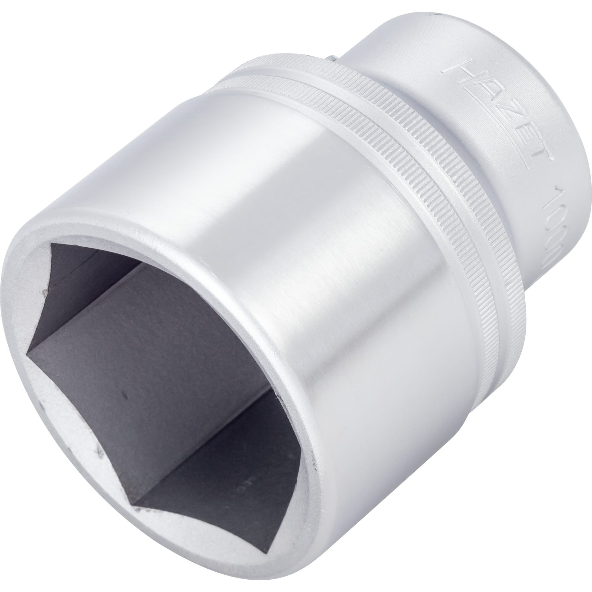 HAZET Socket ∙ hexagon 1000-46 ∙ 3/4 inch (20 mm) square, hollow ∙ Outside hexagon profile ∙ size 46 mm