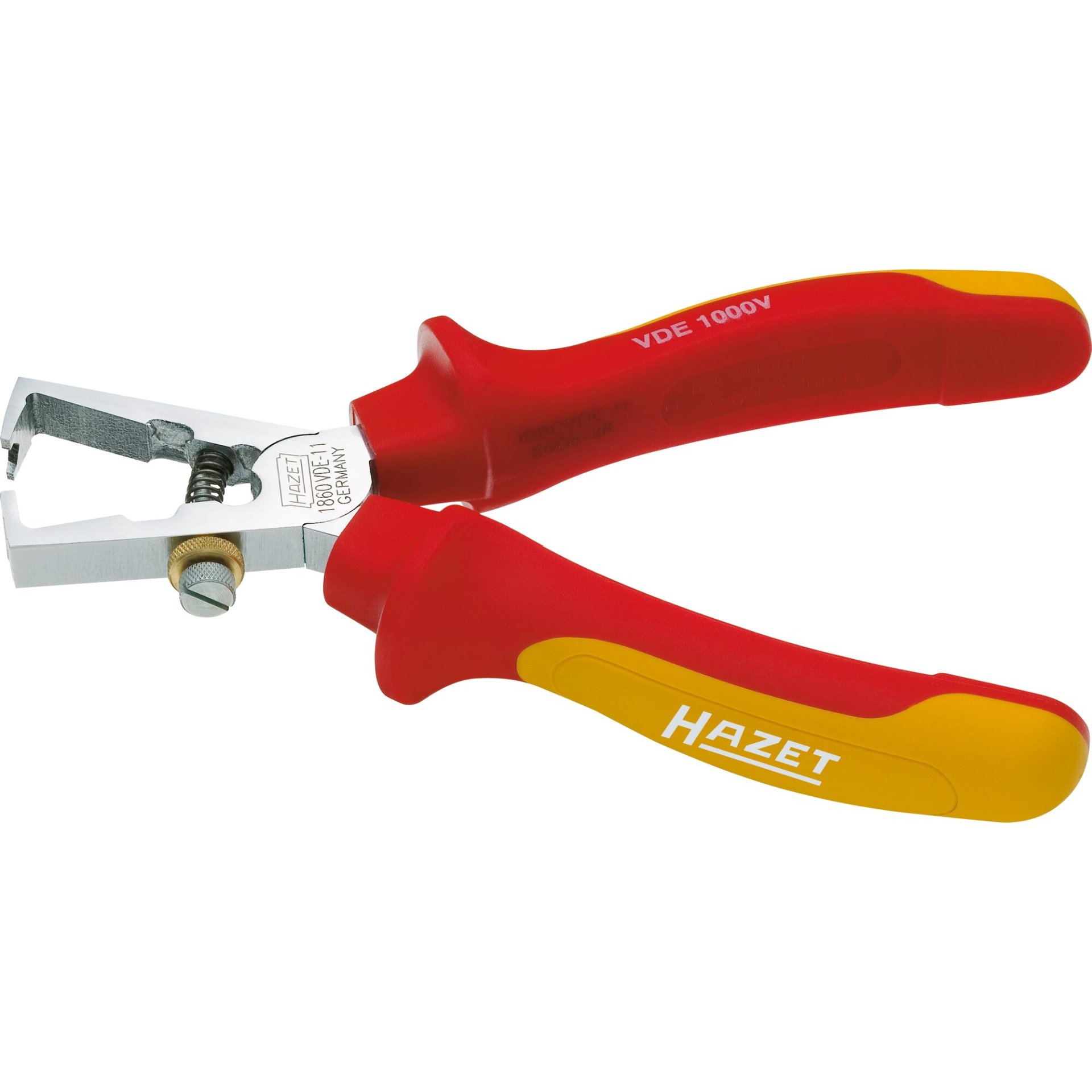 HAZET Kabelstriptang ∙ geïsoleerd 1860VDE-11 ∙ 160 mm