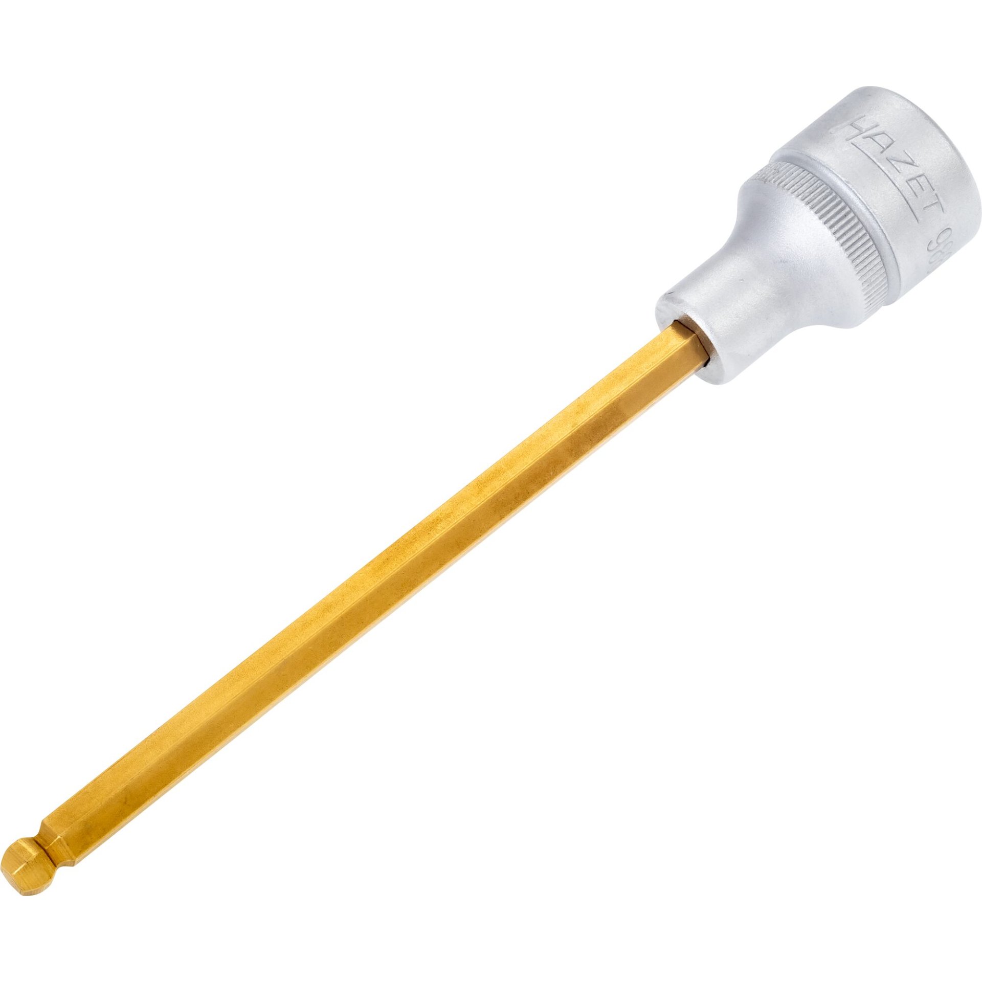 HAZET Schraubendreher-Steckschlüsseleinsatz 986KK-6 ∙ 1/2 Zoll (12,5 mm) Vierkant hohl ∙ Innensechskant Profil ∙ SW 6 mm