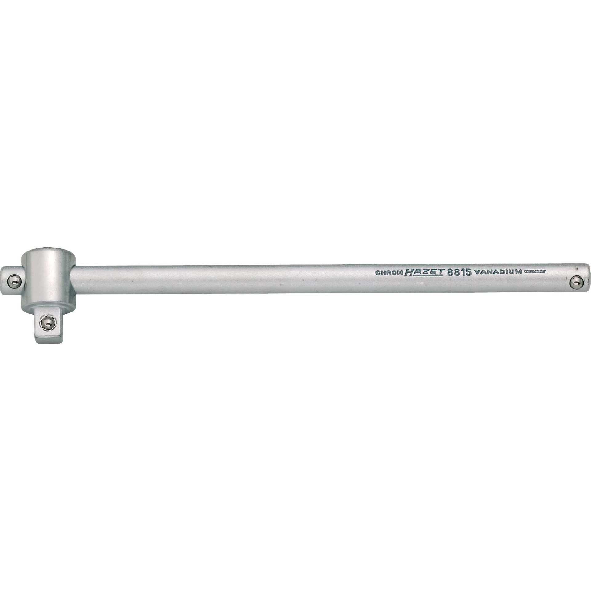 HAZET Sliding T-handle 8815 ∙ 3/8 inch (10 mm) square, solid ∙ 198 mm