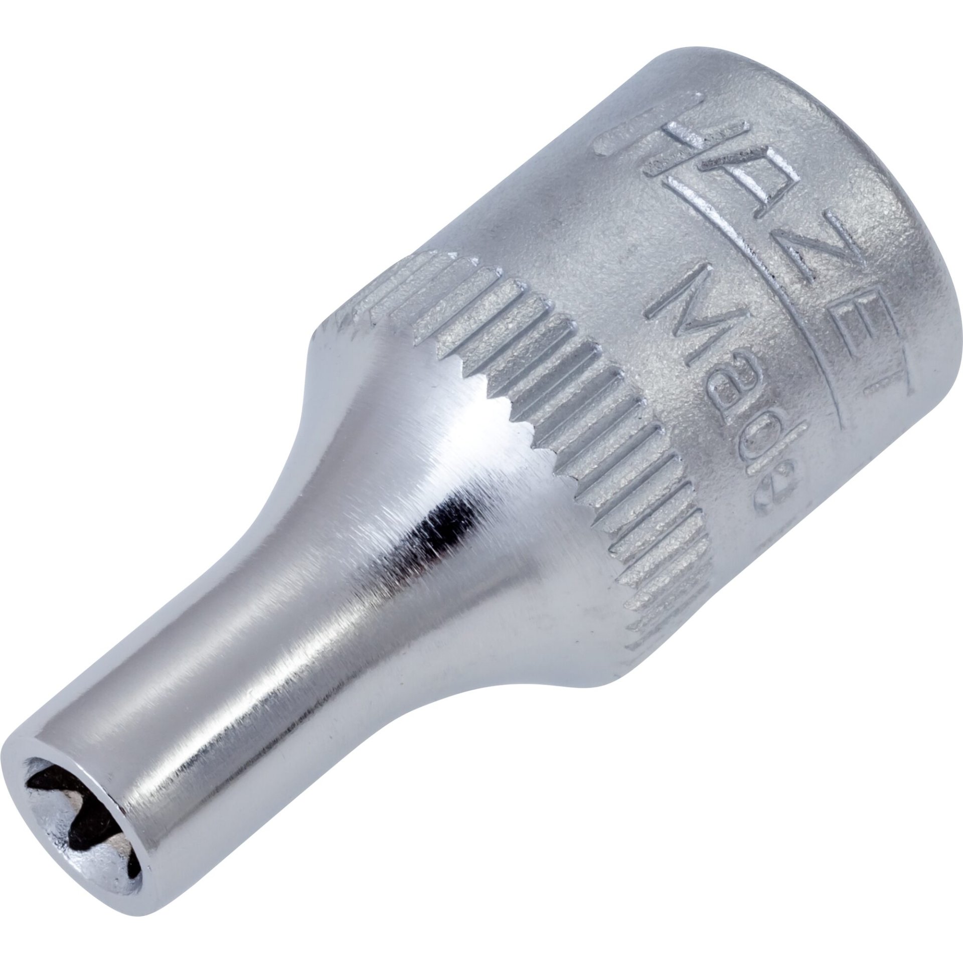 HAZET Steckschlüsseleinsatz 850-E4 ∙ 1/4 Zoll (6,3 mm) Vierkant hohl ∙ Außen TORX® Profil ∙ SW E4