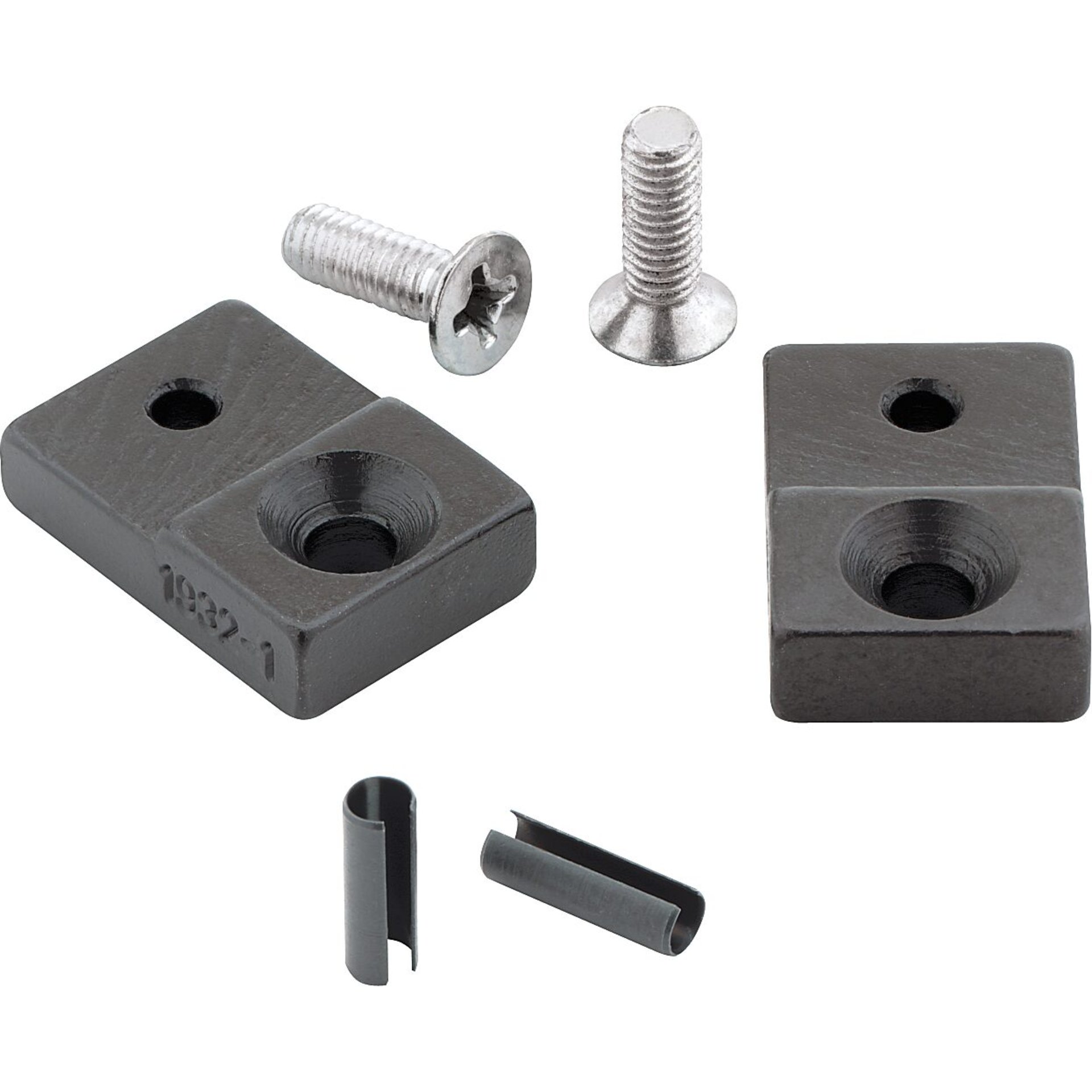 HAZET Replacement set: 1 pair of jaws ∙ 15 mm wide ∙ 2 screws ∙ 2 sleeves 1932-1/6