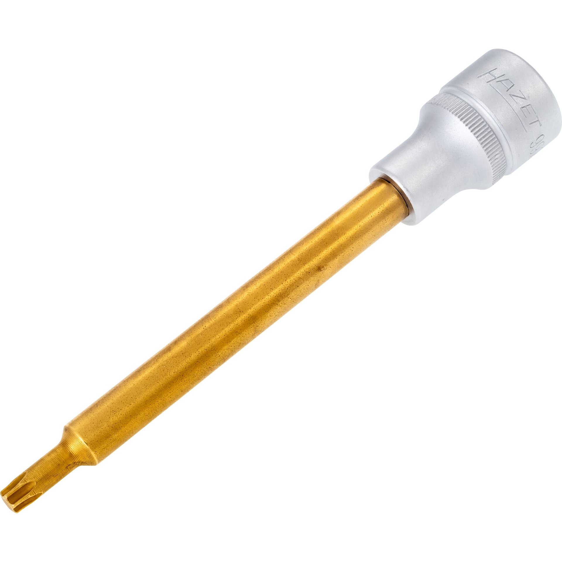 HAZET Coolant pumps TORX® screwdriver socket set 992SLG-T30 ∙ 1/2 inch (12.5 mm) square, hollow ∙ Inside TORX® profile ∙ size T30