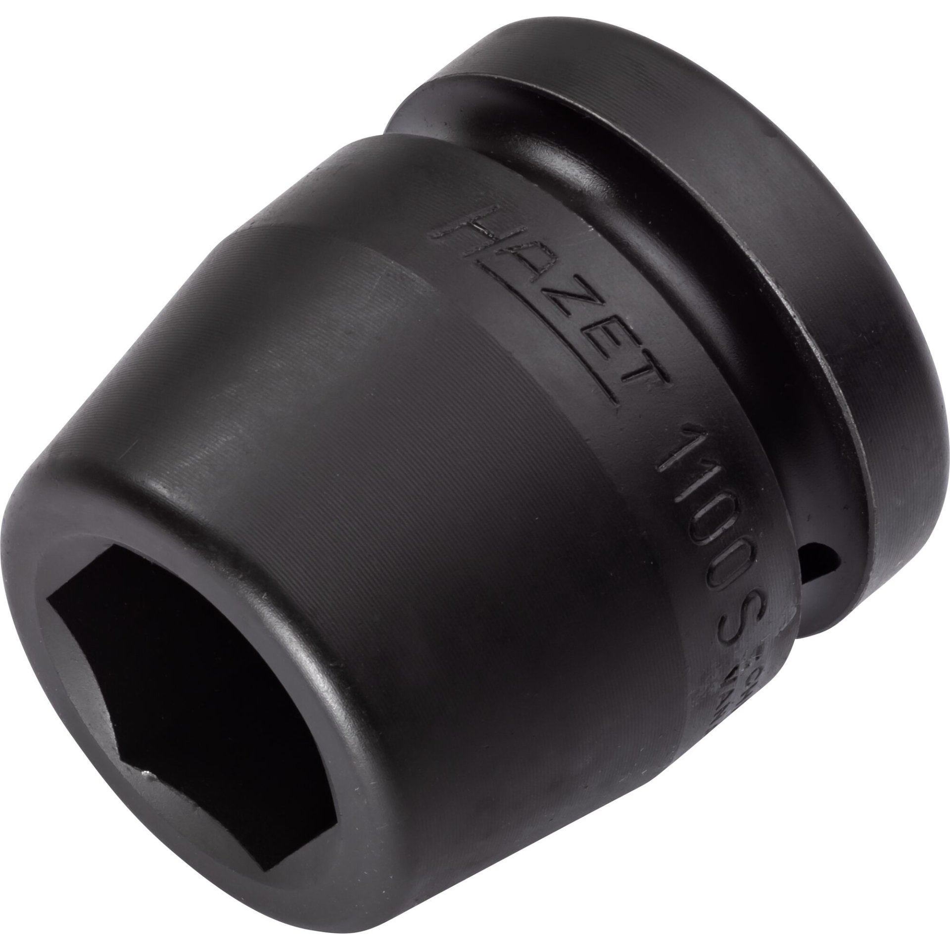 HAZET Kraft-Steckschlüsseleinsatz 1100S-27 ∙ 1 Zoll (25 mm) Vierkant hohl ∙ Außenprofil Sechskant ∙ SW 27 mm