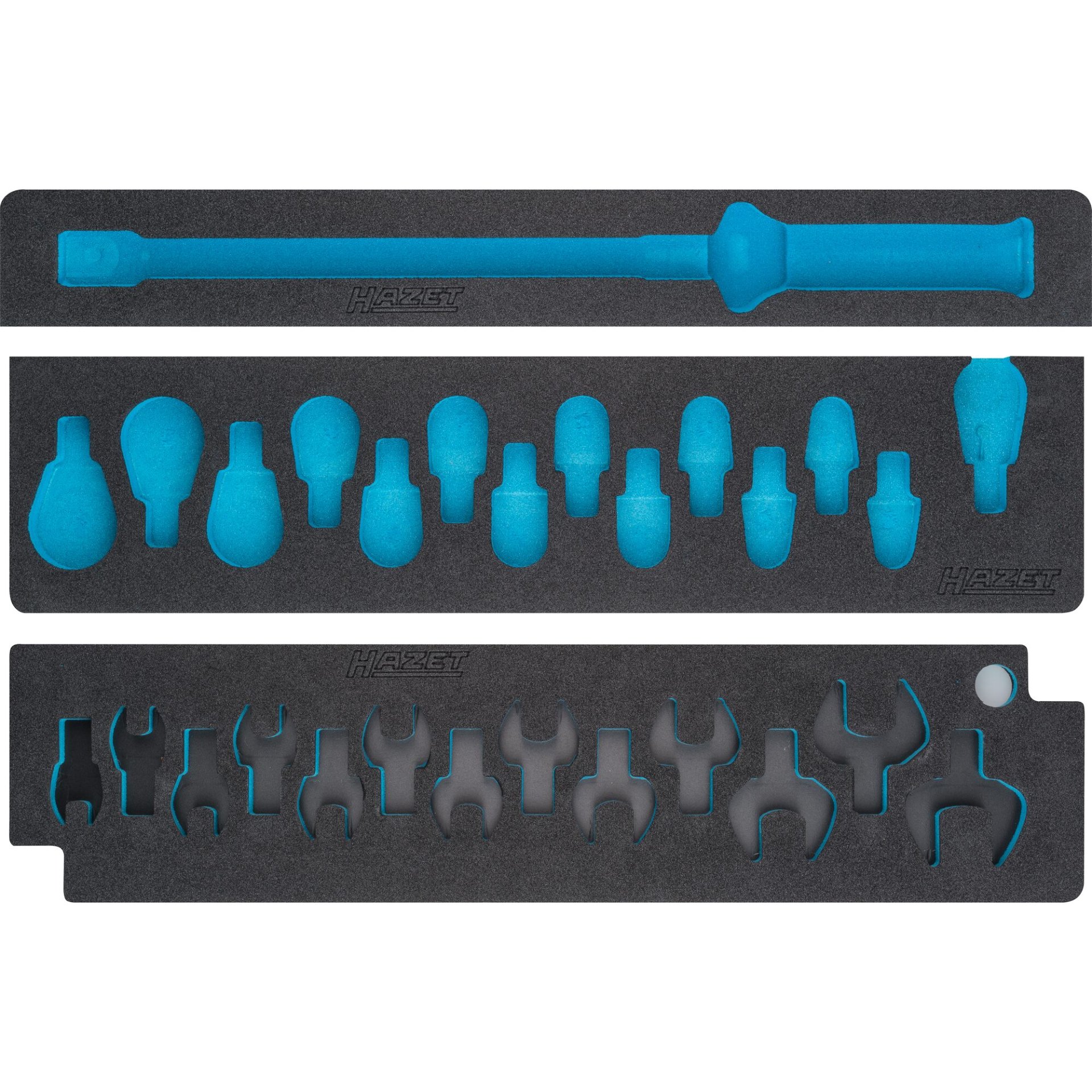 HAZET Garniture en mousse souple bimatière 163-421L