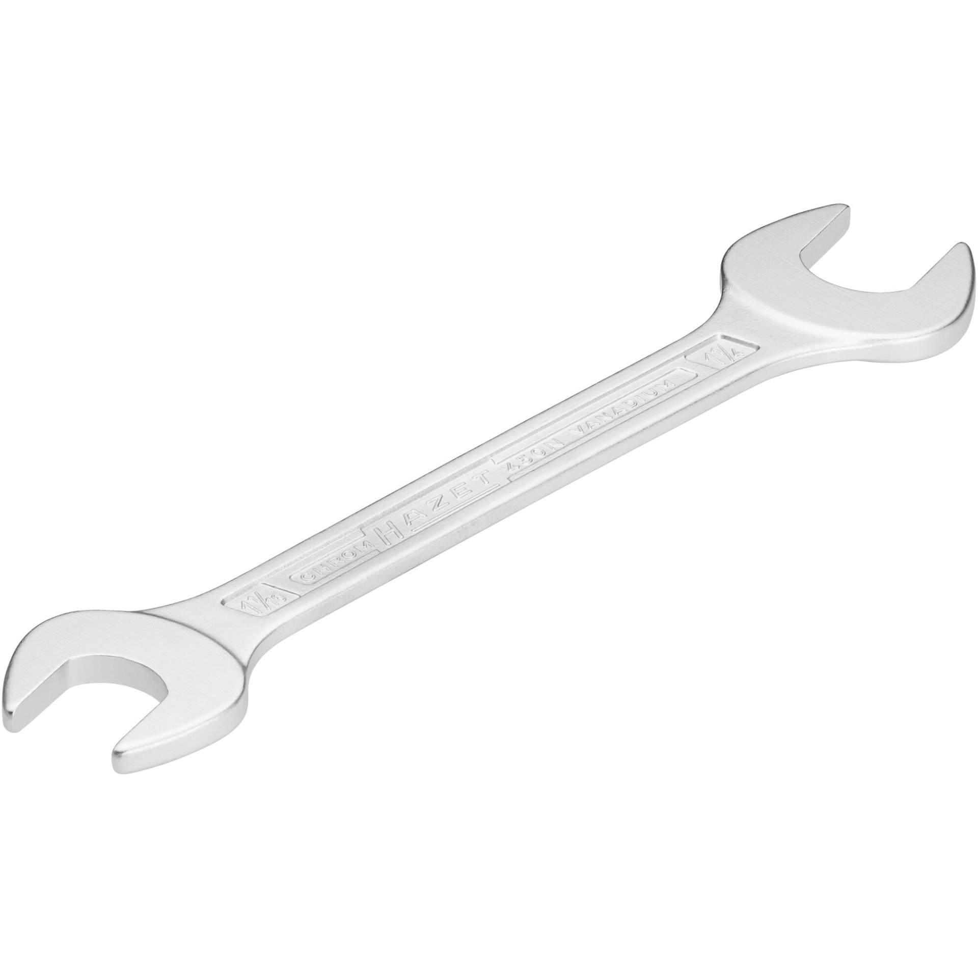 HAZET Double open-end wrench 450NA-1.1/16X1.1/4 ∙ Outside hexagon profile ∙ size 1.1⁄16 x 1.1⁄4″