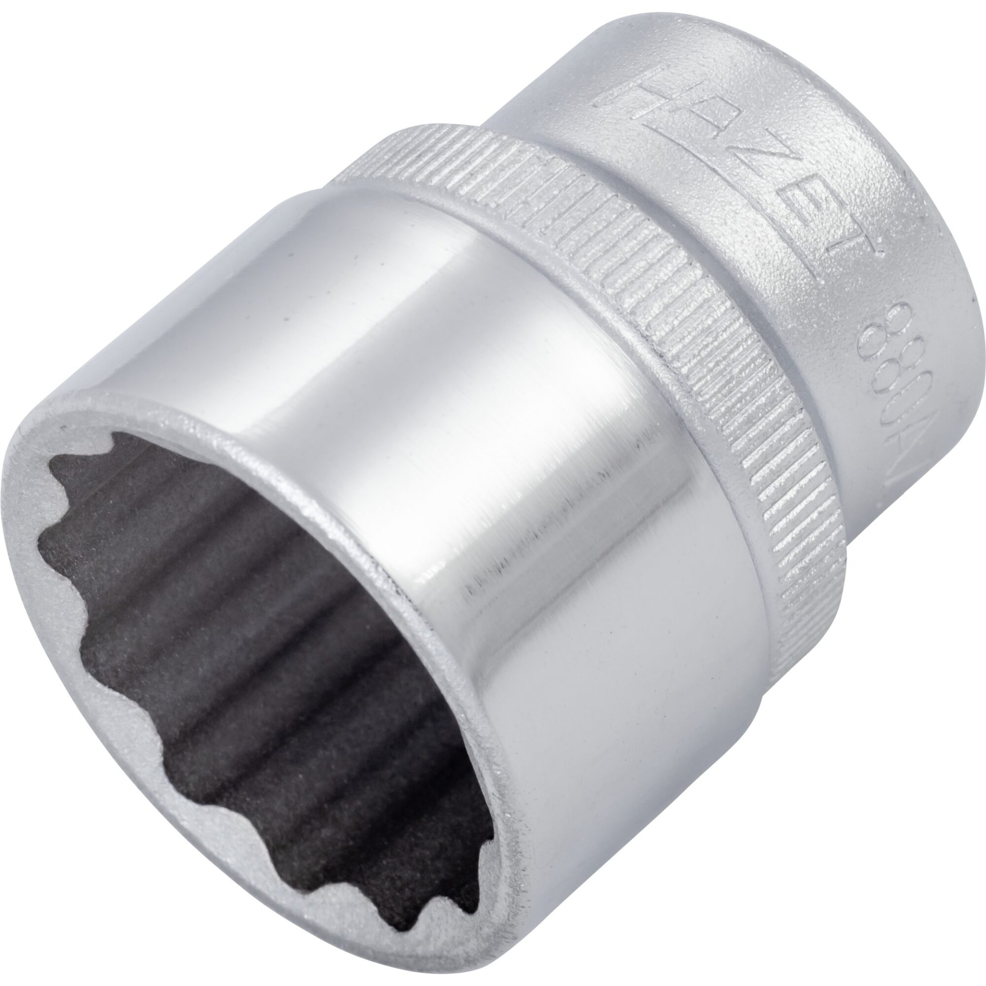 HAZET Steckschlüsseleinsatz 880AZ-13/16 ∙ 3/8 Zoll (10 mm) Vierkant hohl ∙ Außen-Tractionsprofil Doppelsechskant ∙ SW 13⁄16″