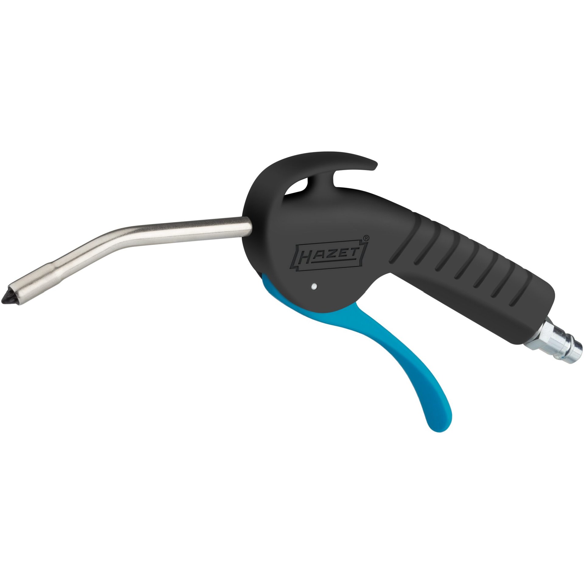 HAZET Pistolet de soufflage ∙ 100 mm · peu bruyant ∙ avec tube courbé 9040P-3 ∙ 255 mm