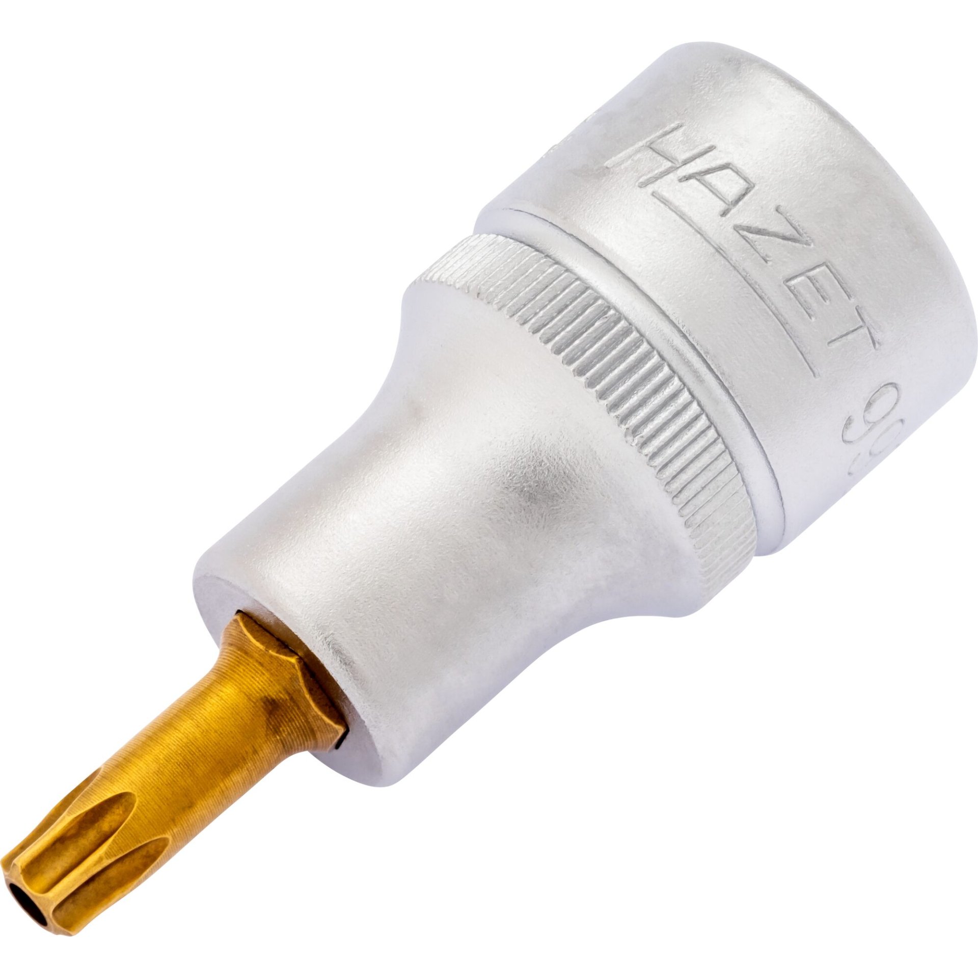 HAZET Schraubendreher-Steckschlüsseleinsatz 992-T30H ∙ 1/2 Zoll (12,5 mm) Vierkant hohl ∙ Tamper Resistant TORX® Profil ∙ SW T30H