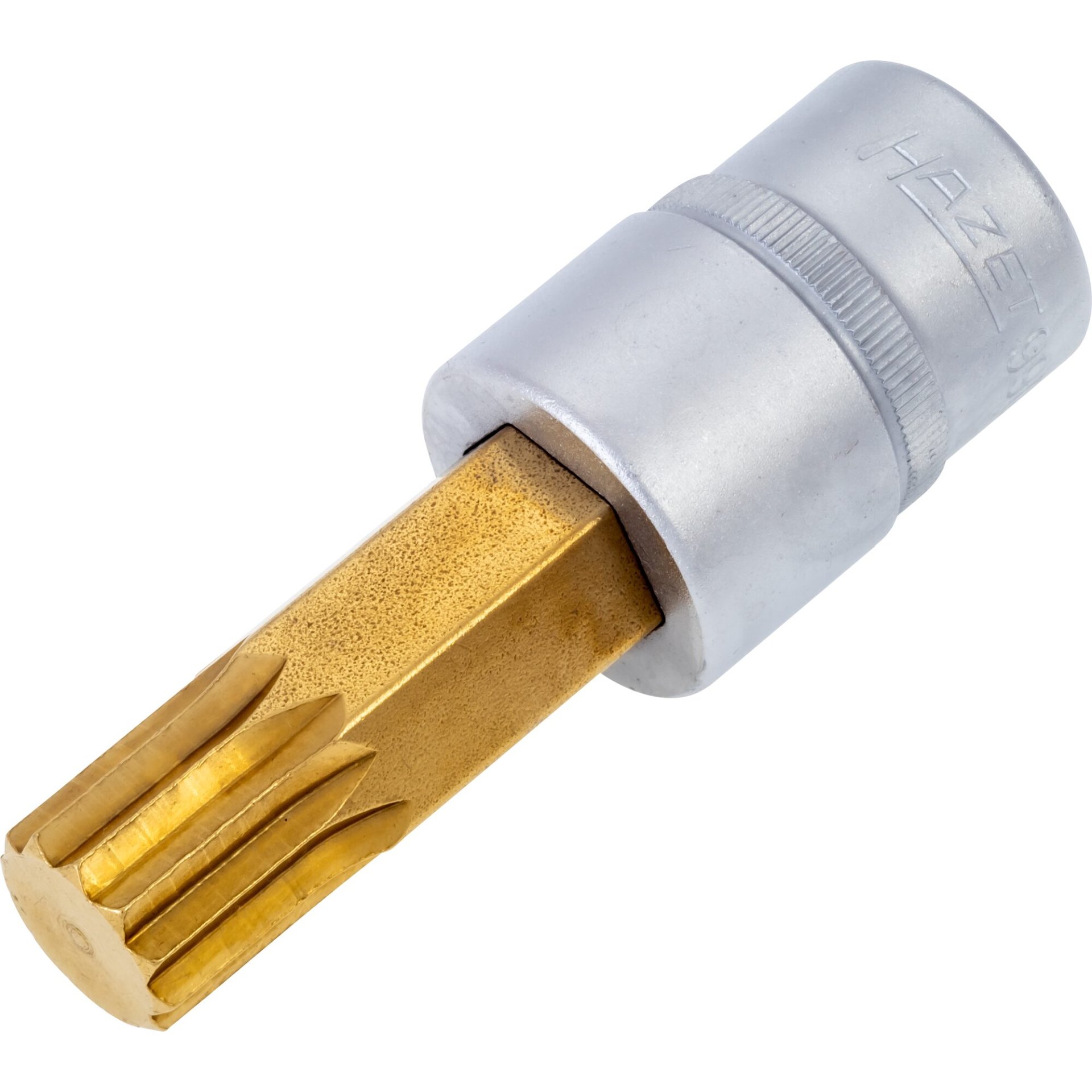 HAZET Douille mâle 990-18 ∙ Carré creux 1/2 pouce (12,5 mm) ∙ Profil denture multiple intérieur XZN ∙ taille M18