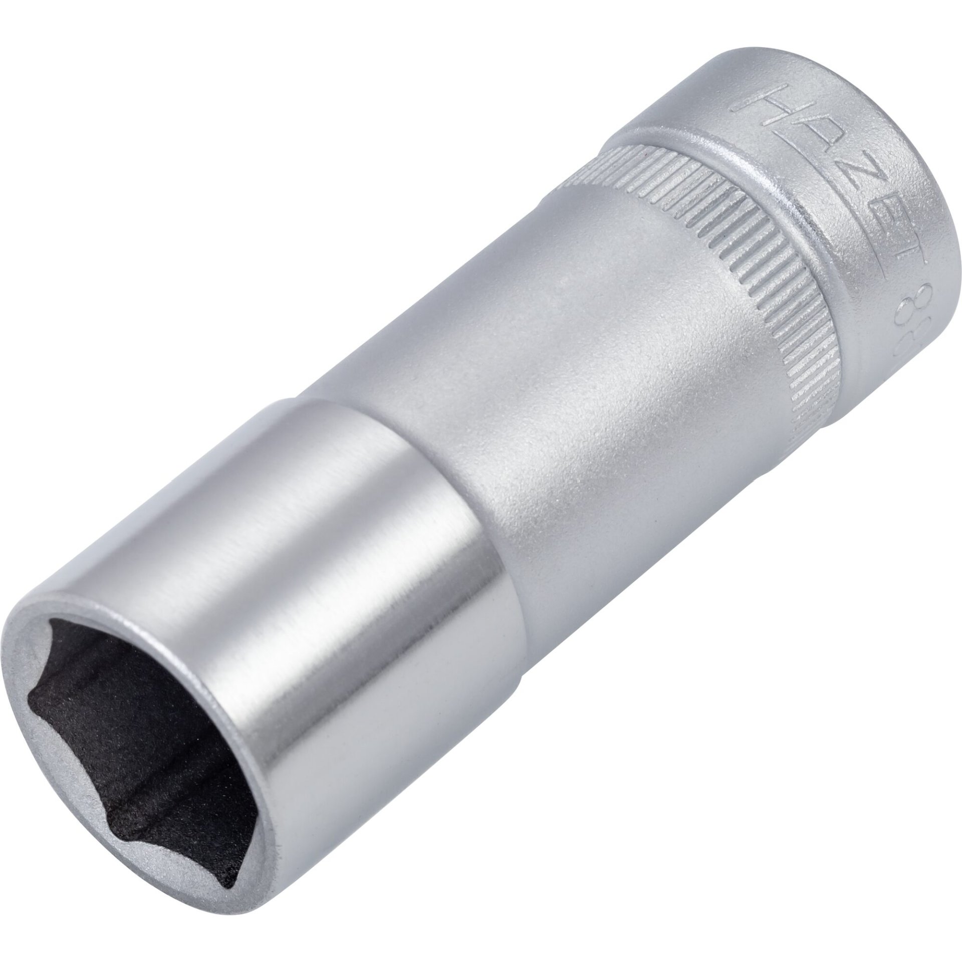 HAZET Steckschlüsseleinsatz 880LG-14 ∙ 3/8 Zoll (10 mm) Vierkant hohl ∙ Außen-Tractionsprofil Sechskant ∙ SW 14 mm