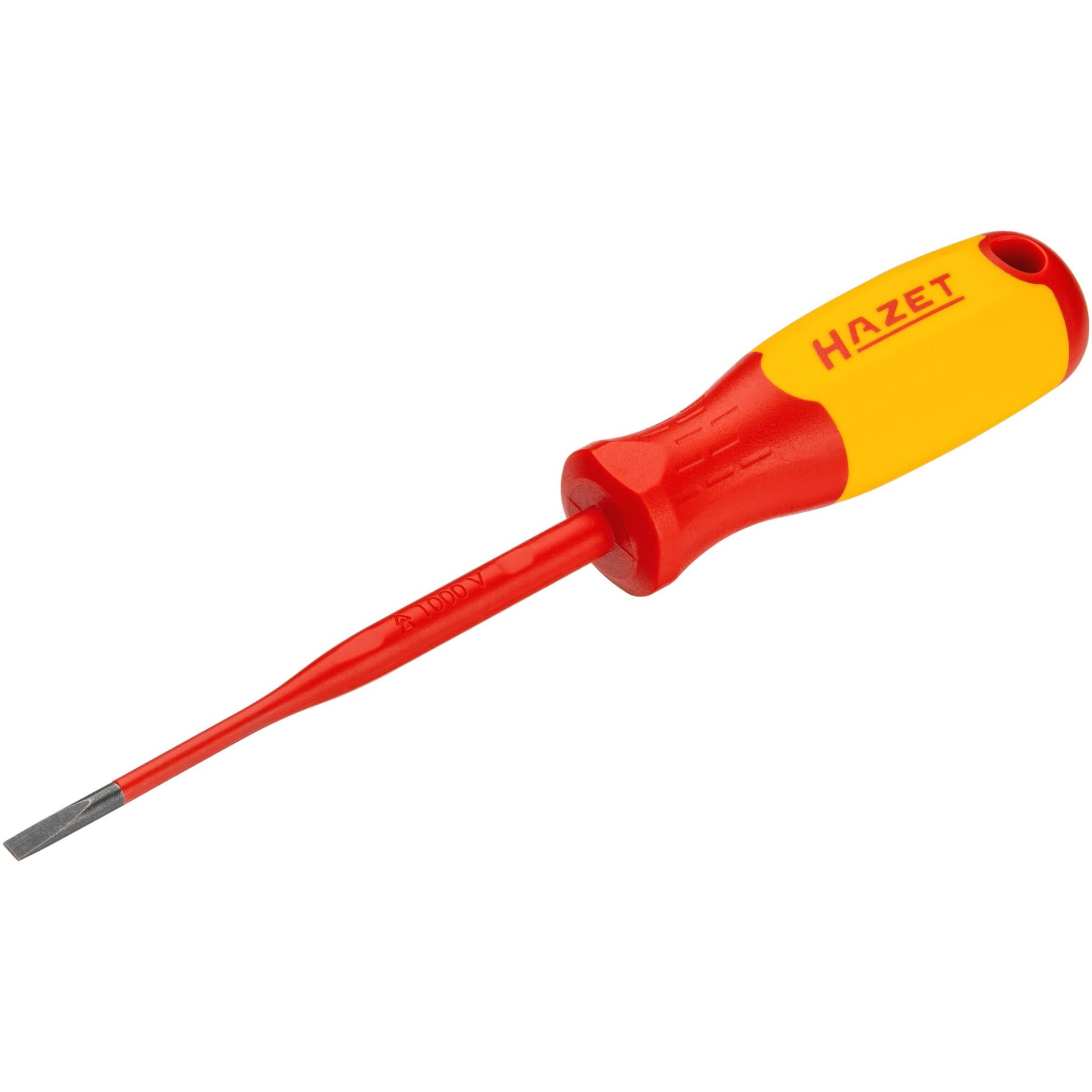 HAZET Elektriker-Schraubendreher ∙ schutzisoliert 811KV ∙ Schlitz Profil