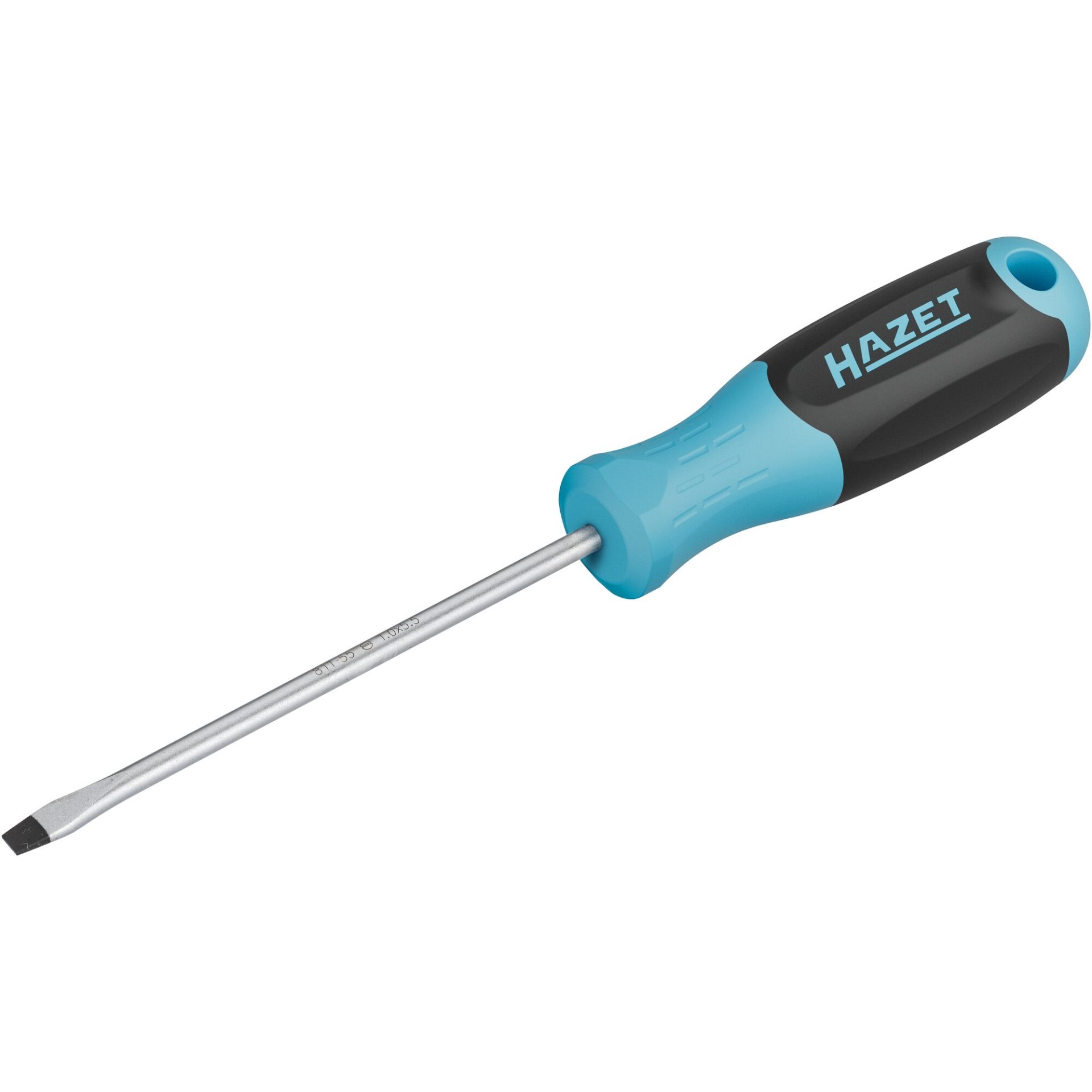 HAZET Schraubendreher 811-55 ∙ Profil à fente ∙ SW 1 x 5,5 mm