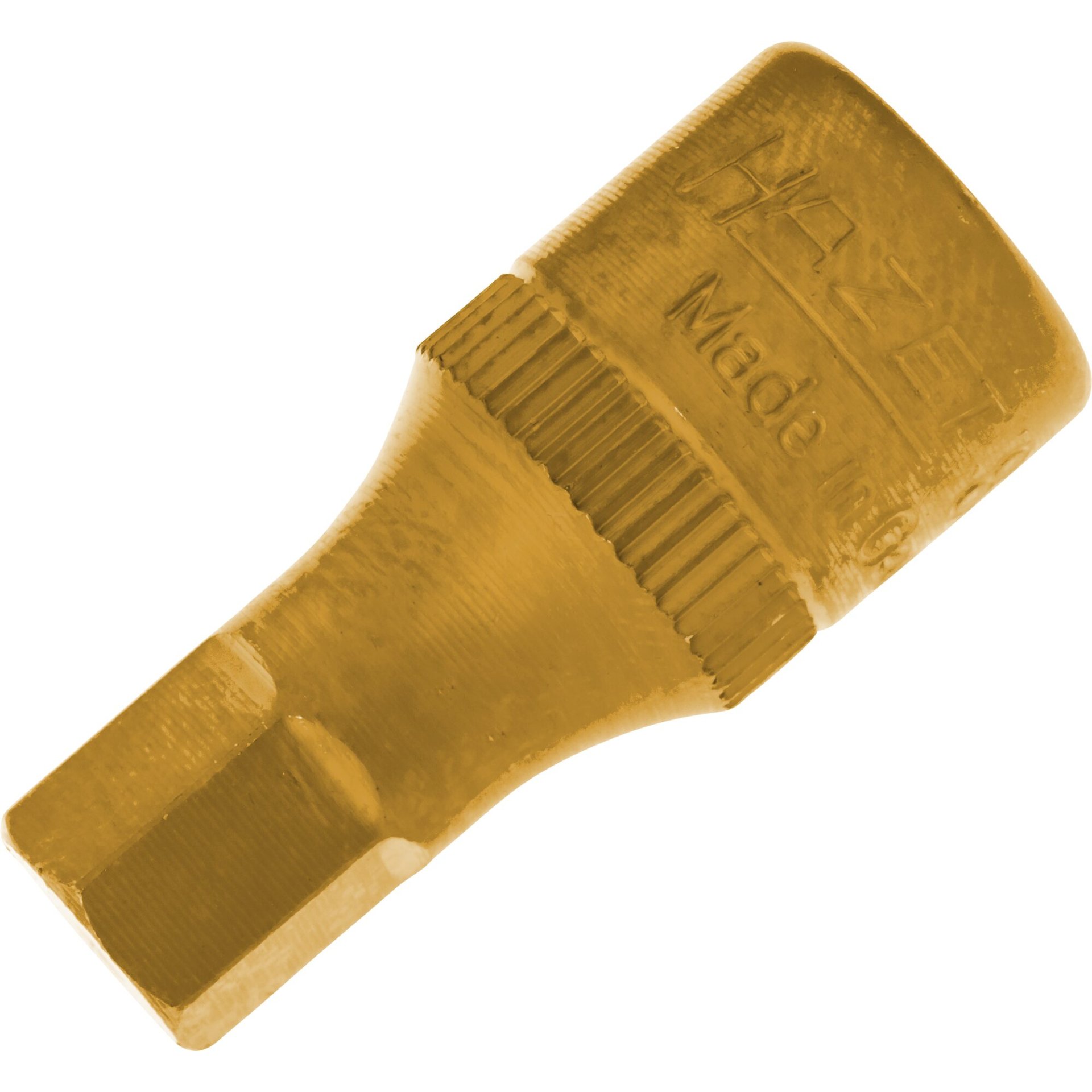 HAZET Schraubendreher-Steckschlüsseleinsatz 8501-7 ∙ 1/4 Zoll (6,3 mm) Vierkant hohl ∙ Innen Sechskant Profil ∙ 7 mm