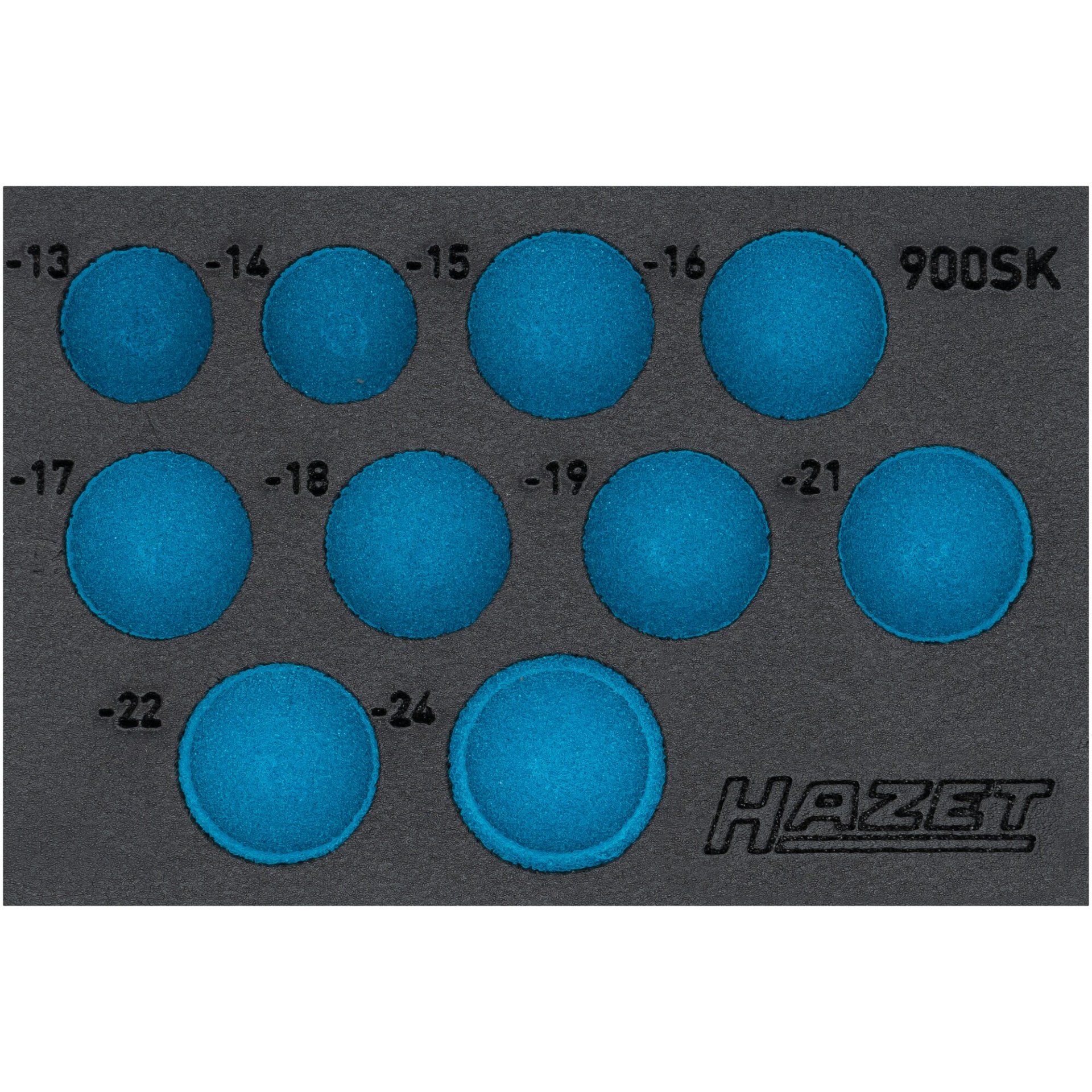 HAZET Cubeta de espuma suave de 2 componentes 163-591L ∙ 172 mm x 114 mm
