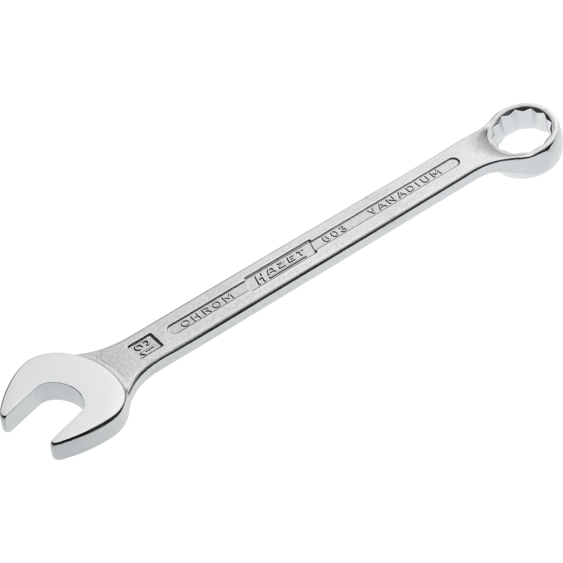 HAZET Clé mixte 603-13 ∙ Profil Traction à 12 pans extérieurs ∙ taille 13 mm
