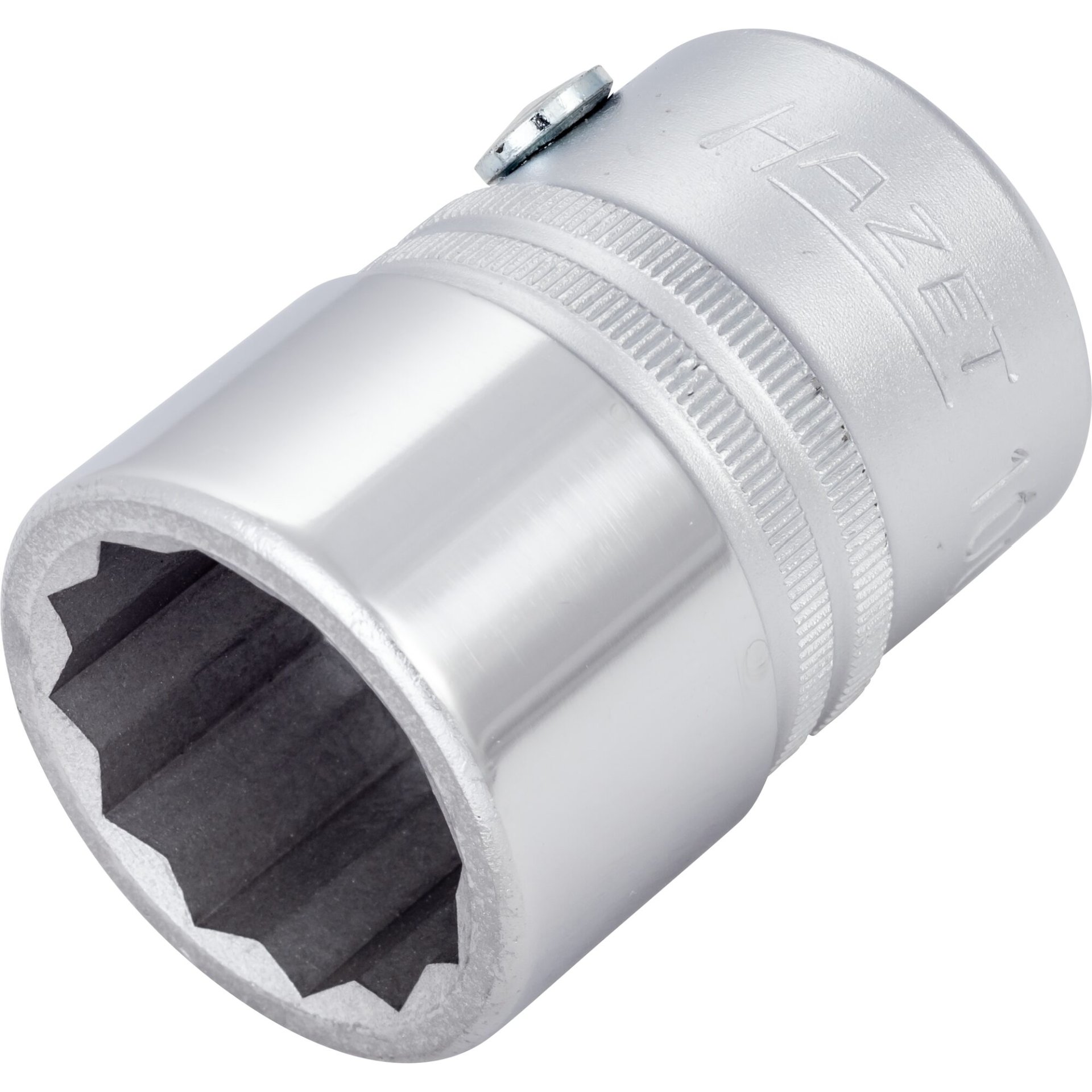 HAZET Socket ∙ 12-point 1000AZ-1 ∙ 3/4 inch (20 mm) square, hollow ∙ Outside 12-point profile ∙ size 1″