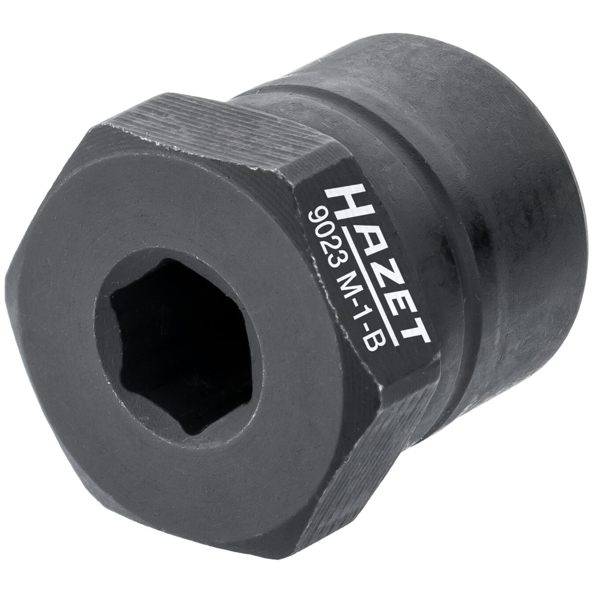 HAZET Hexagon screwdriver bit socket 1/4 inch (6.3 mm) 9023M-1-B ∙ 1/4 inch (6.3 mm) hexagon, hollow