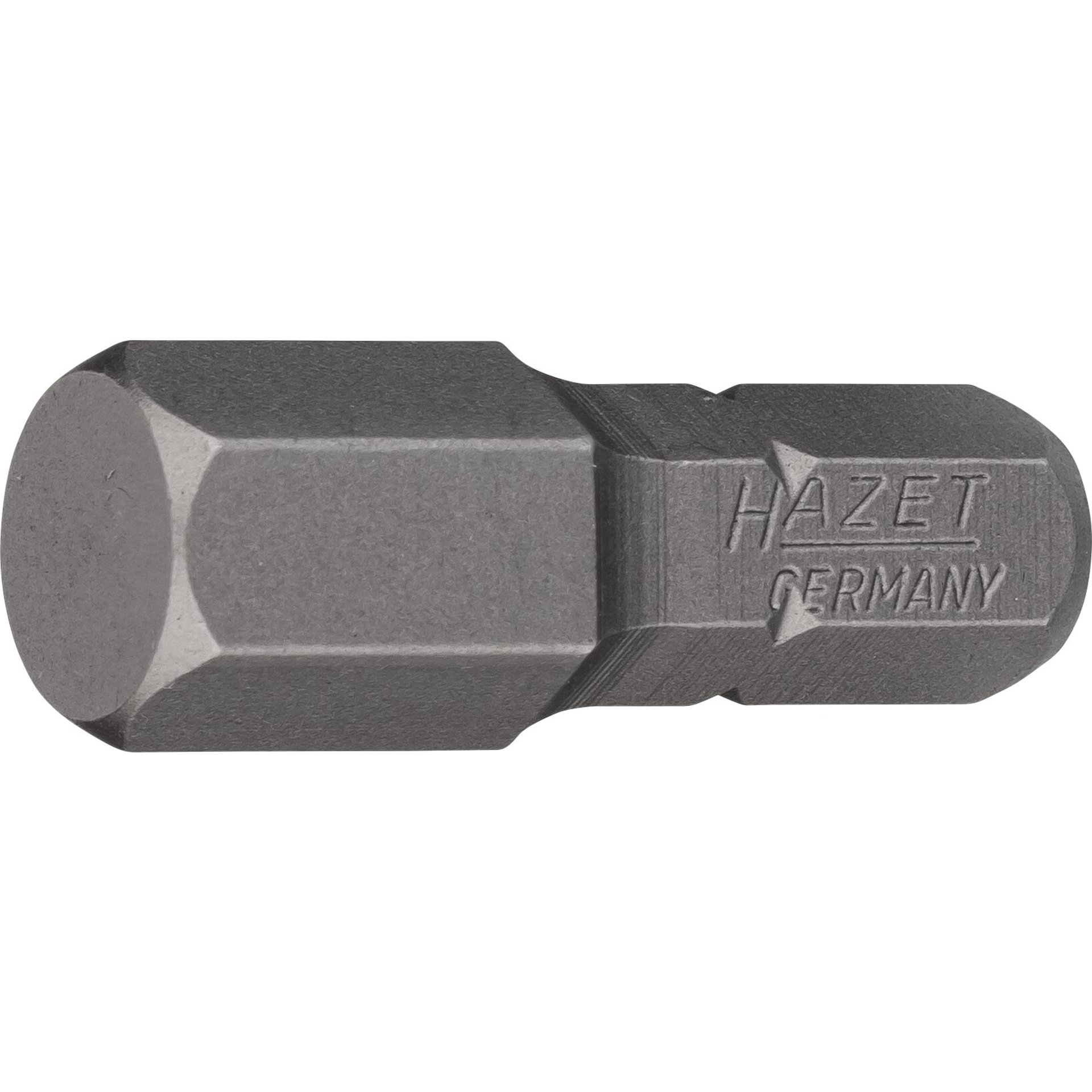 HAZET Punta de destornillador (bit) 2206-10 ∙ Hexágono macizo 5/16 pulgadas (8 mm) ∙ Perfil de hexágono interior ∙ ancho de llave 10 mm