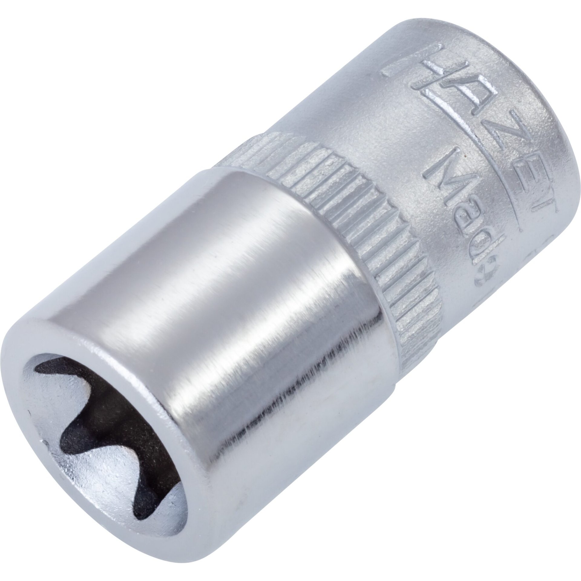 HAZET Steckschlüsseleinsatz 850-E10 ∙ 1/4 Zoll (6,3 mm) Vierkant hohl ∙ Außen TORX® Profil ∙ SW E10