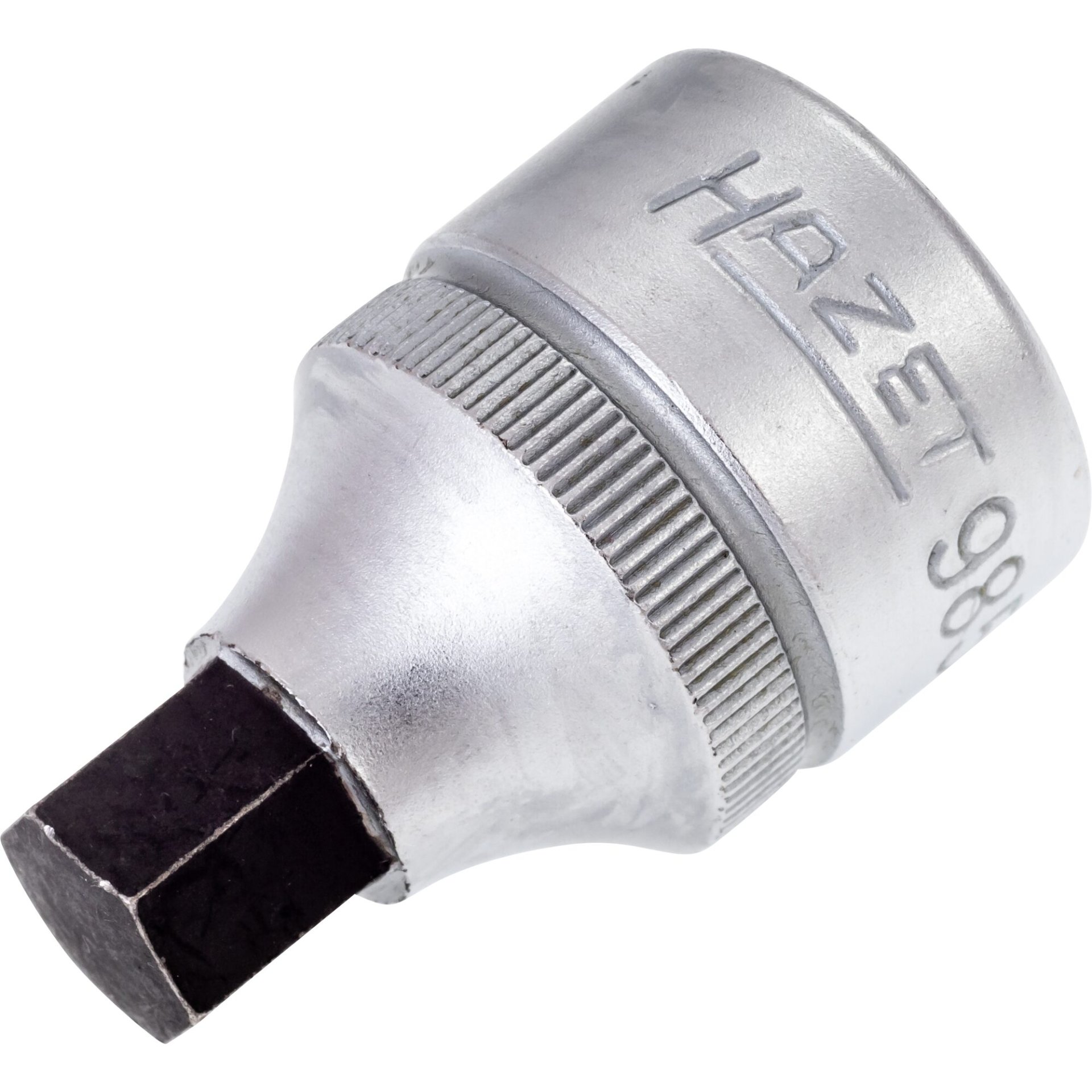 HAZET Schraubendreher-Steckschlüsseleinsatz 985-10 ∙ 1/2 Zoll (12,5 mm) Vierkant hohl ∙ Innensechskant Profil ∙ SW 10 mm