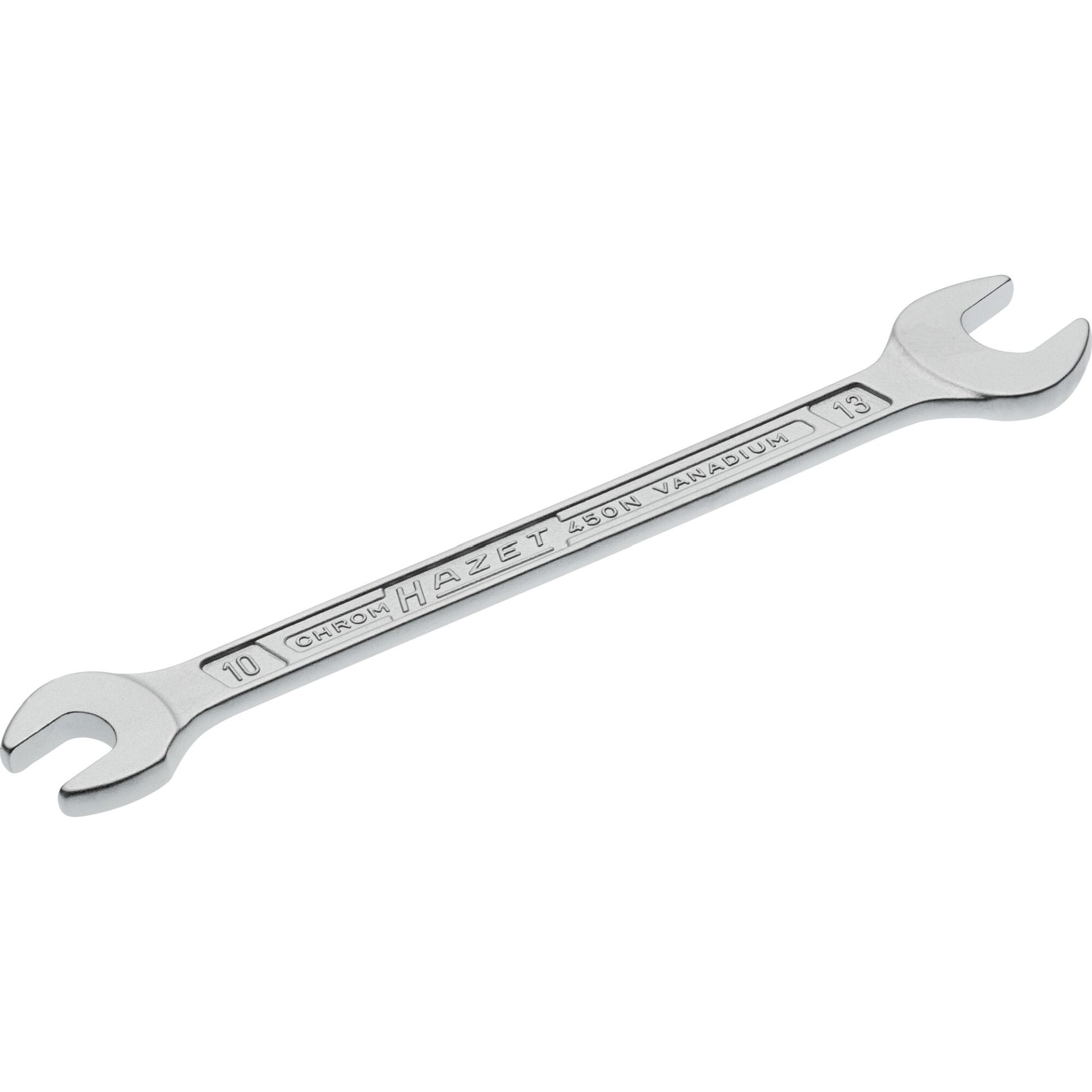 HAZET Doppel-Maulschlüssel 450N-10X13 ∙ Außenprofil Sechskant ∙ SW 10 x 13 mm