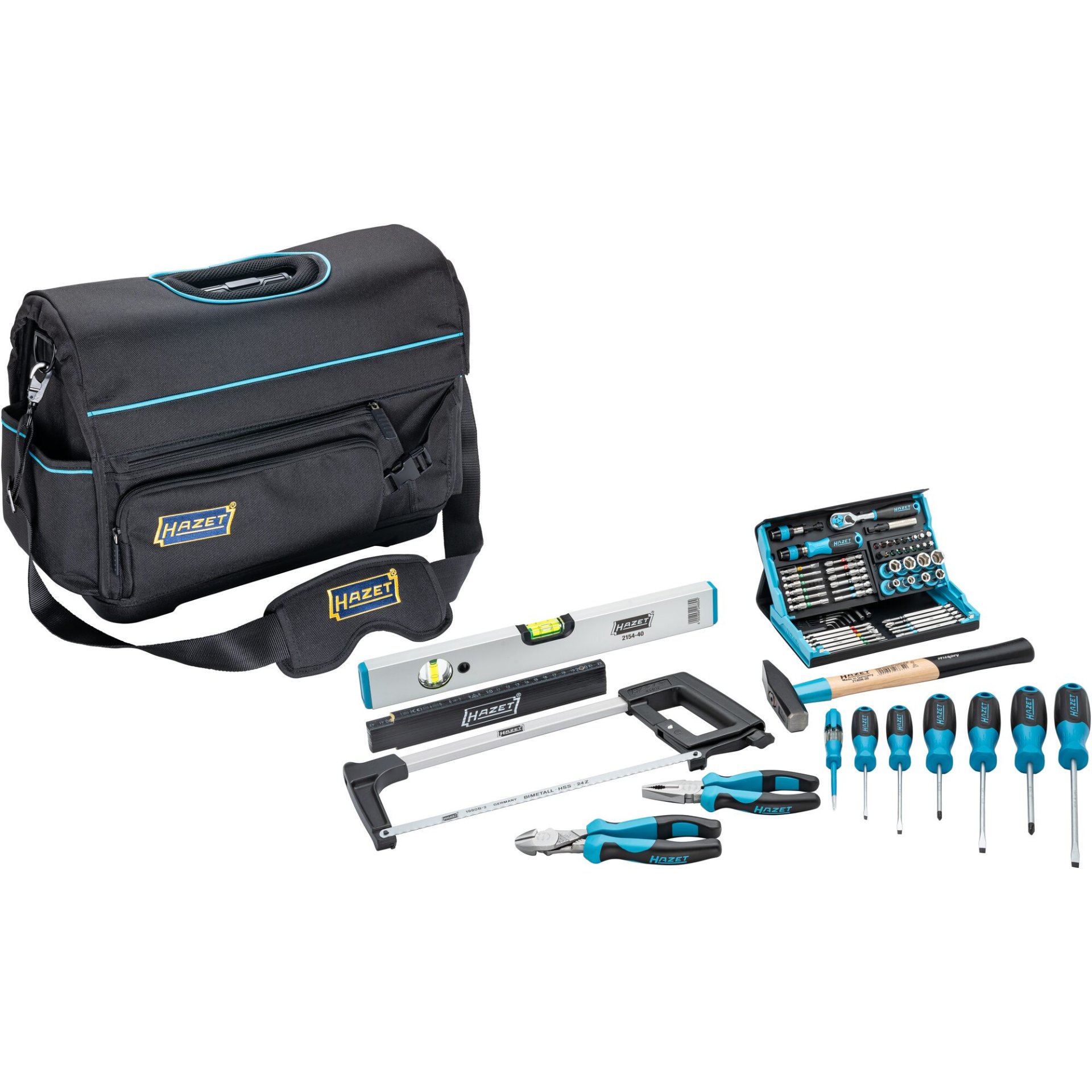 HAZET Universal Werkzeugtasche ∙ groß 191T-6/73 ∙ 73-teilig