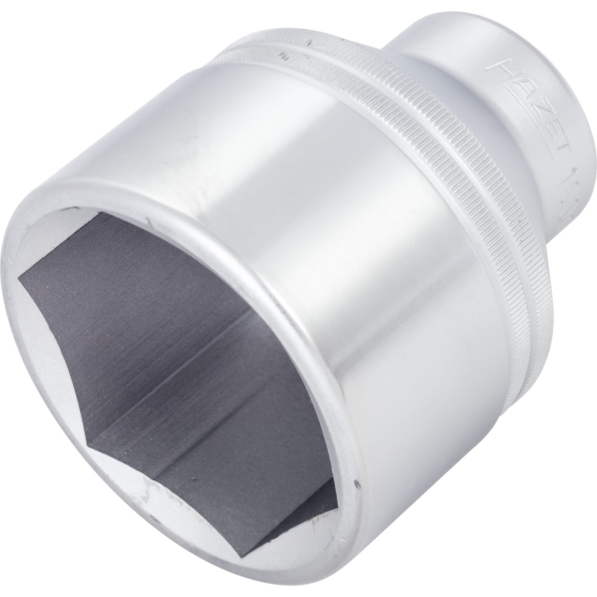HAZET Socket ∙ hexagon 1000-60 ∙ 3/4 inch (20 mm) square, hollow ∙ Outside hexagon profile ∙ size 60 mm