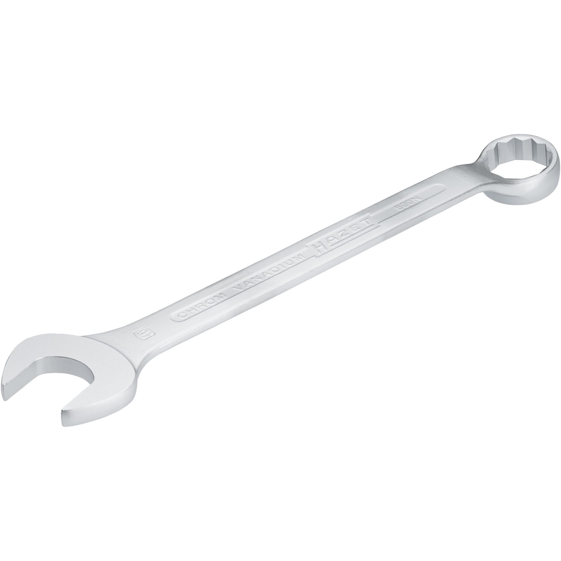 HAZET Combination wrench 600N-46 ∙ Outside 12-point profile ∙ size 46 mm