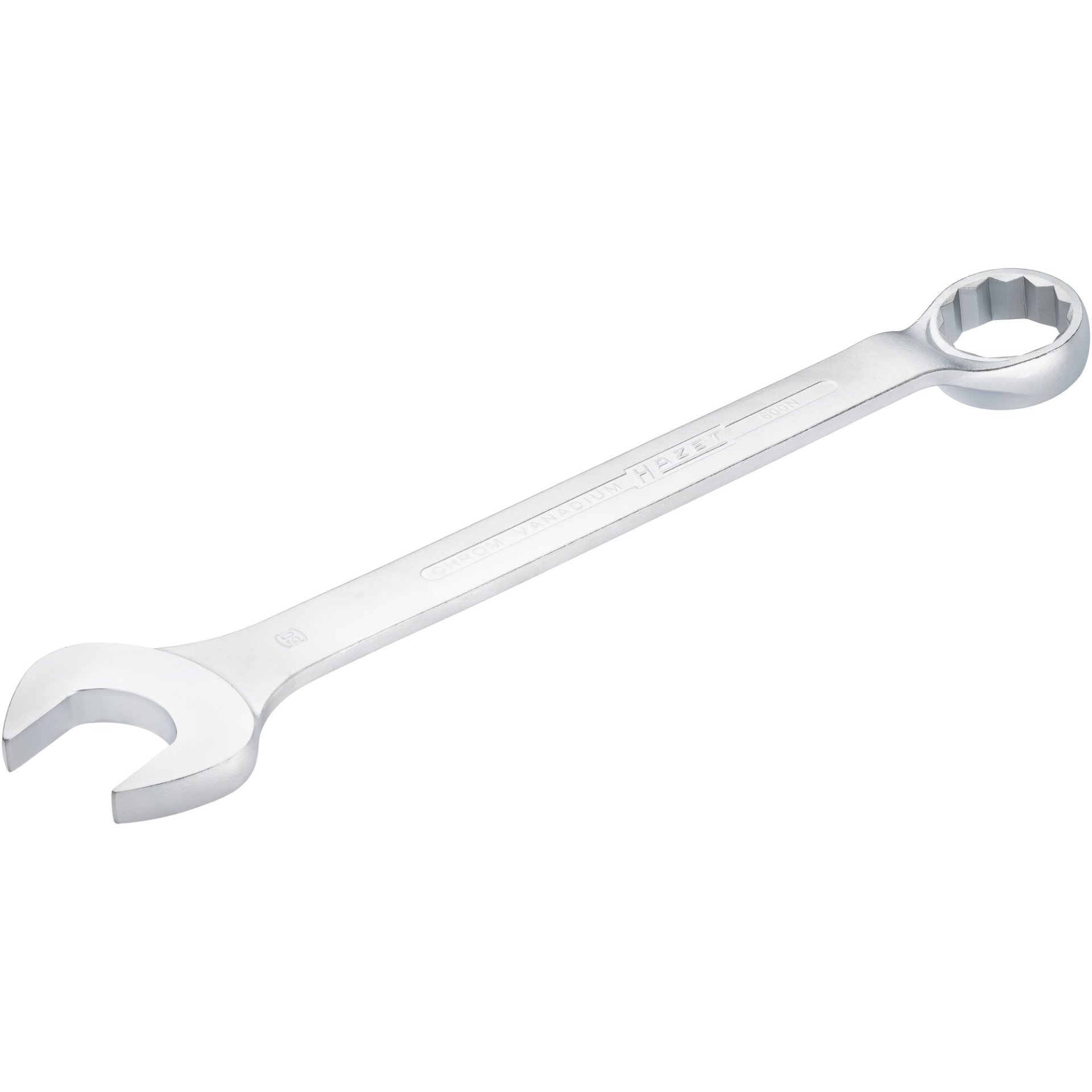 HAZET Llave combinada 600N-60 ∙ Perfil hexagonal doble exterior ∙ ancho de llave 60 mm