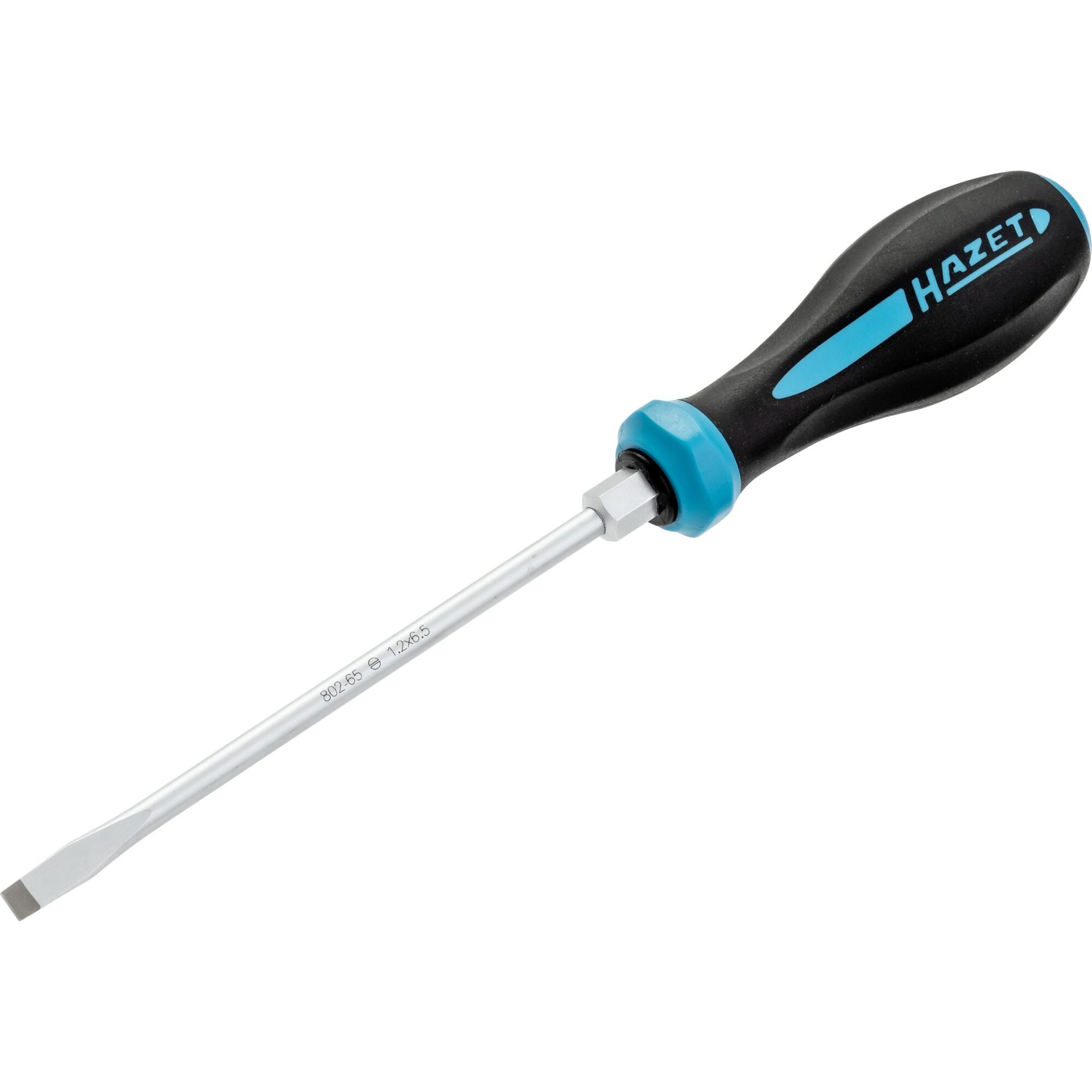 HAZET Tournevis HEXAnamic® 802-65 ∙ Profil à fente ∙ taille 1,2 x 6,5 mm